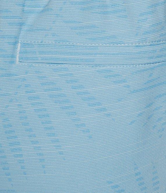 Caribbean Shadow Palm Print 8#double; Inseam Swim Trunks Product Image