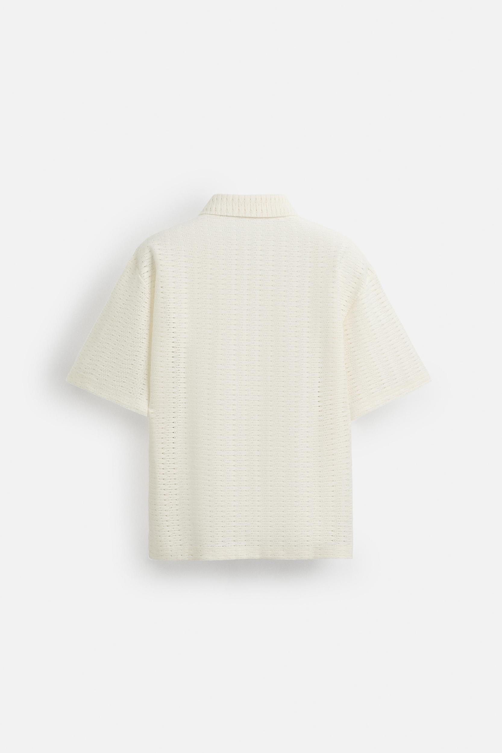 GEOMETRIC JACQUARD SHIRT Product Image