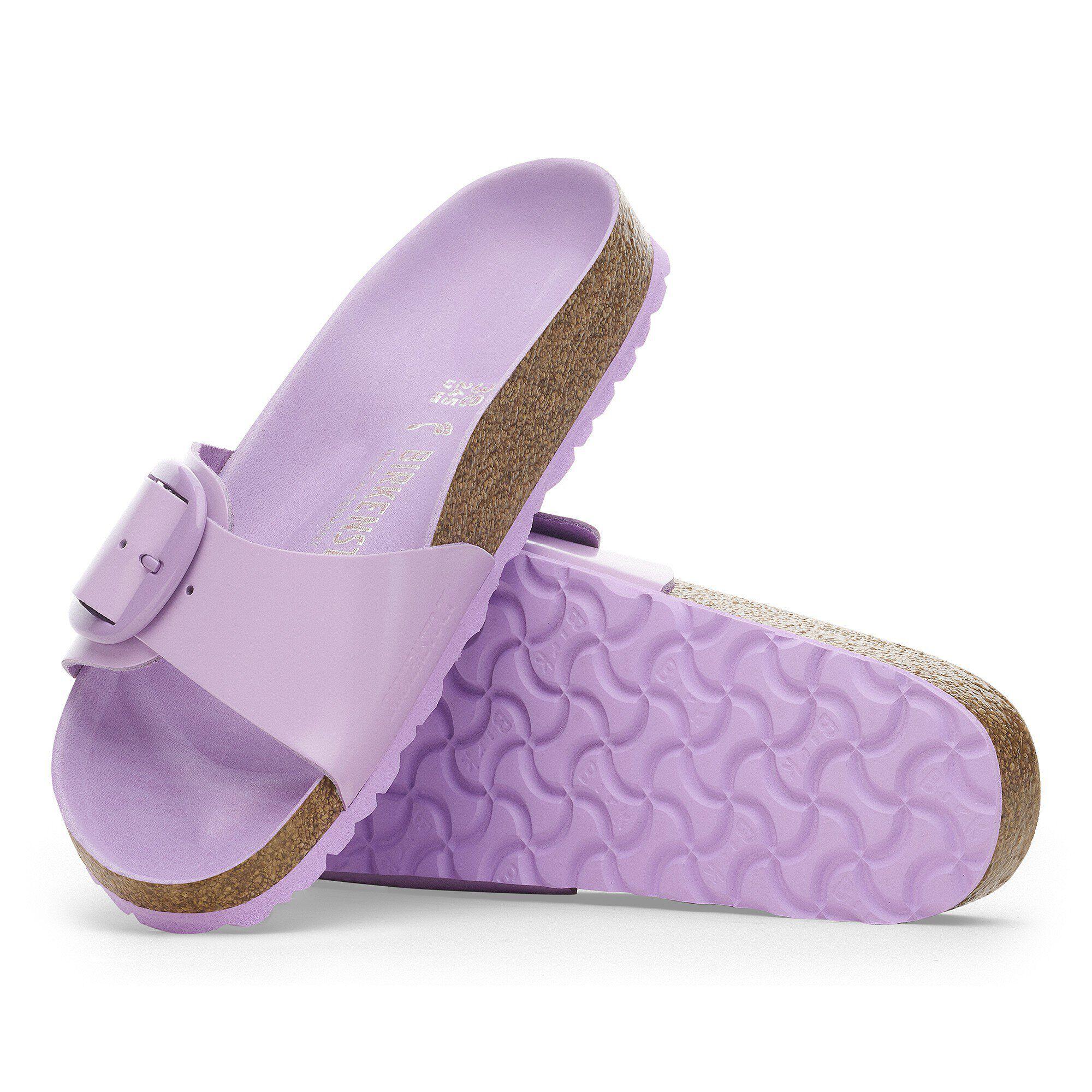 Madrid Big Buckle Natural Leather Patent Product Image