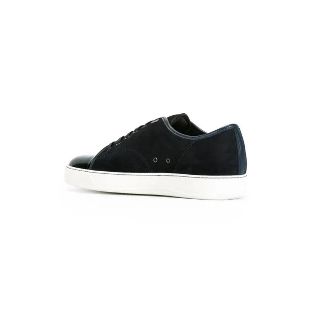 Black DBB1 Suede & Patent Leather Sneakers Product Image