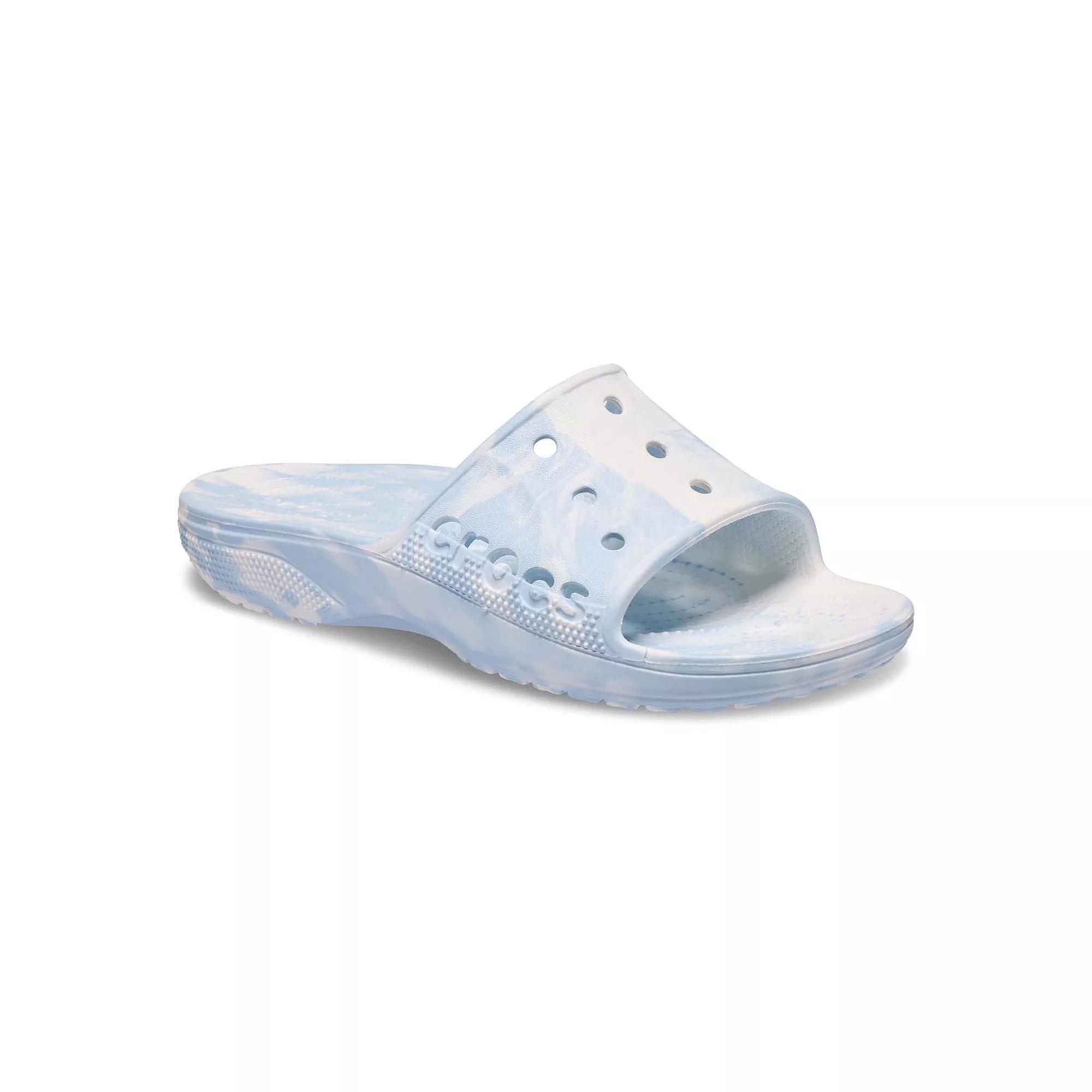Crocs Baya II Men's Marbled Slide Sandals,  Product Image