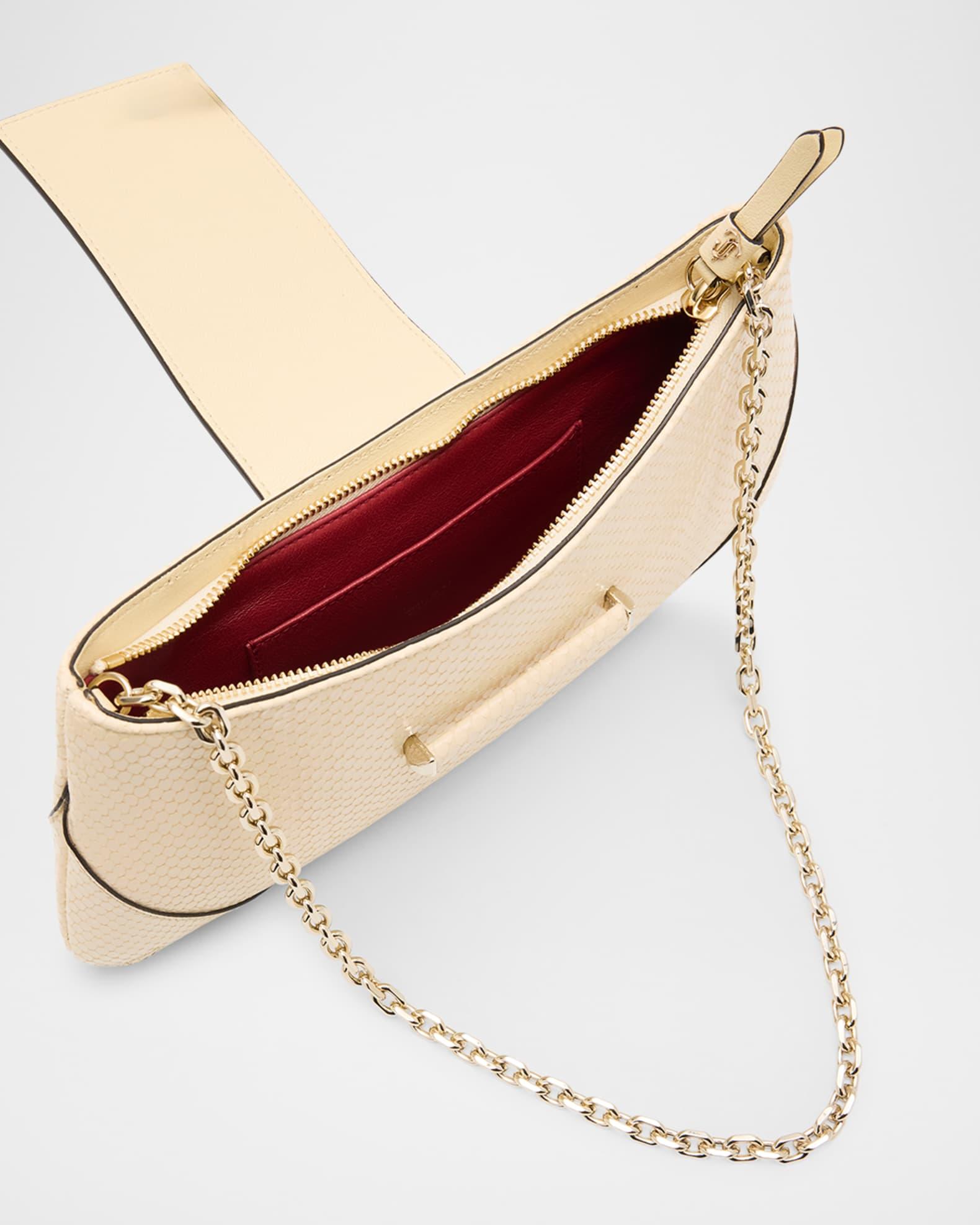 Bar Slim Embossed Leather Clutch Bag Product Image