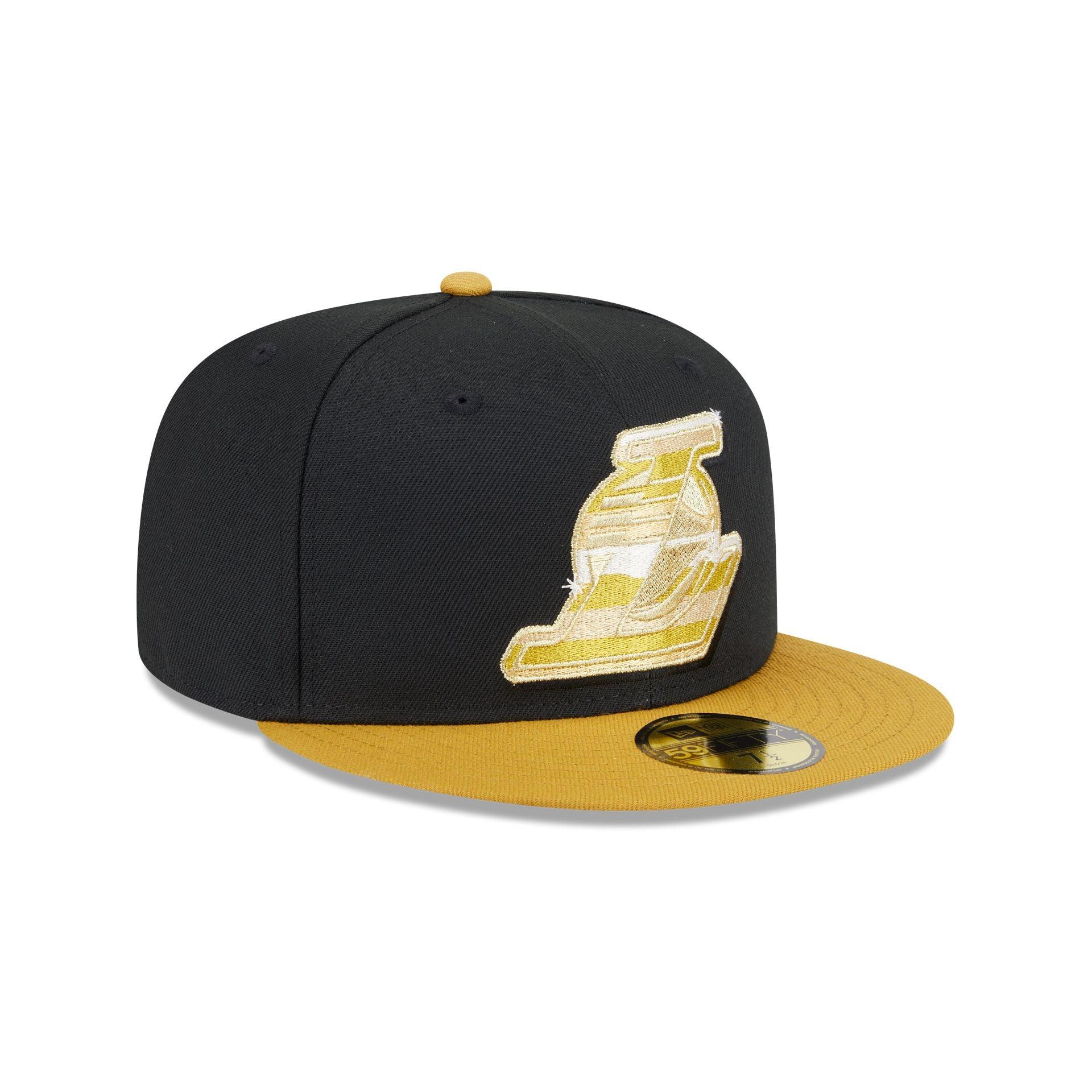 Chicago Cubs Metallic Gold Logo 59FIFTY Fitted Hat Male Product Image