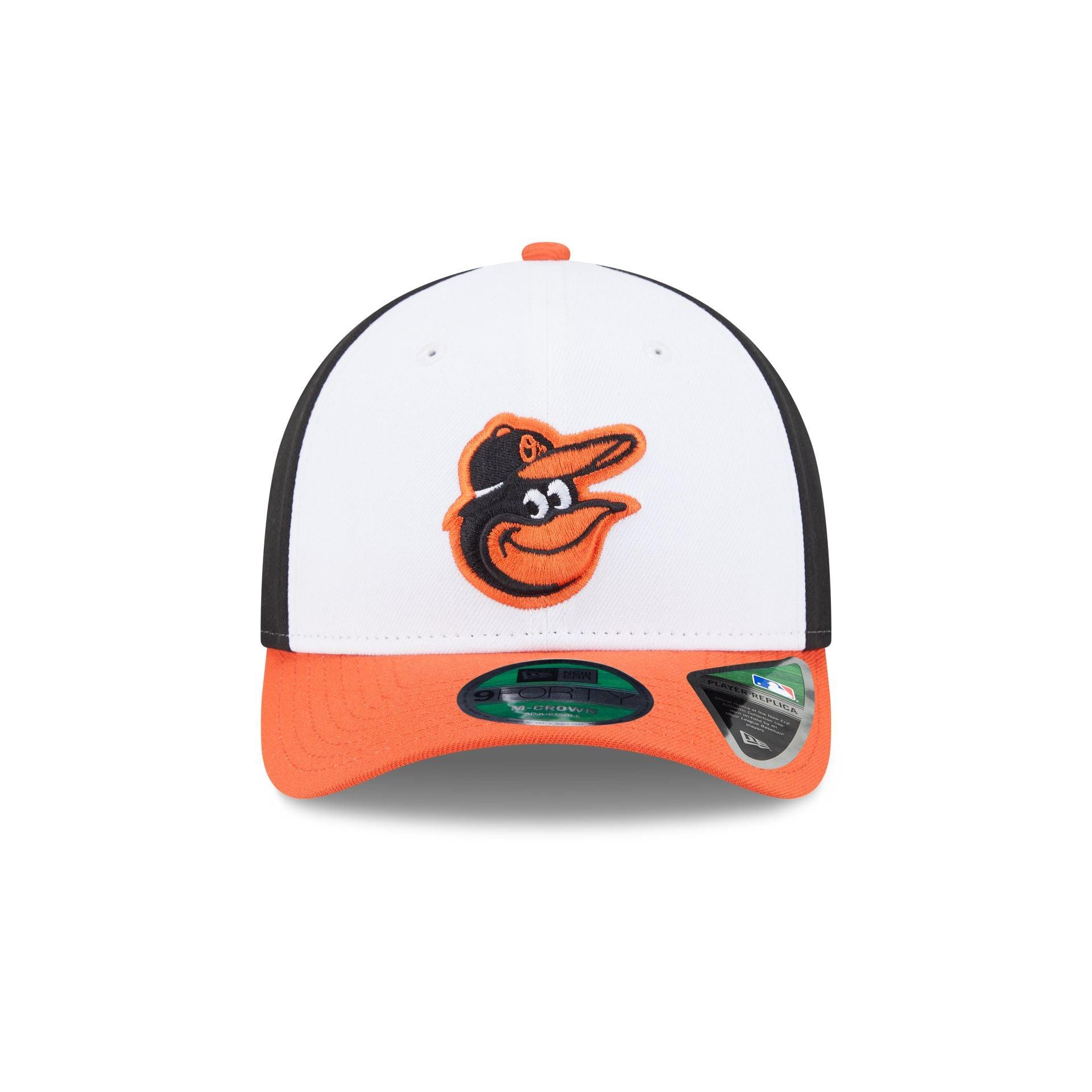 Baltimore Orioles Home Authentic Collection 9FORTY M-Crown Snapback Hat Male Product Image