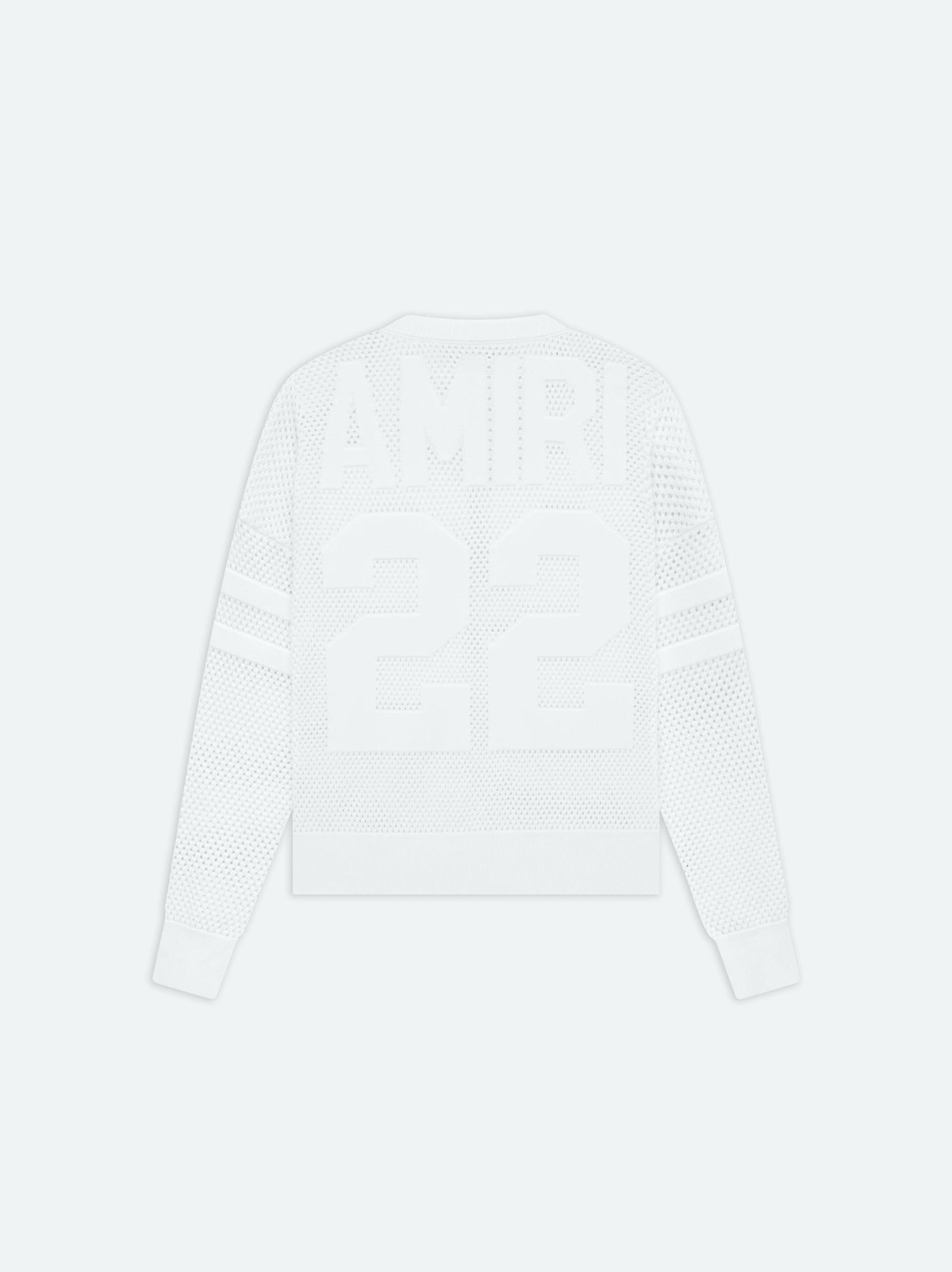AMIRI 22 CREWNECK - White Male Product Image