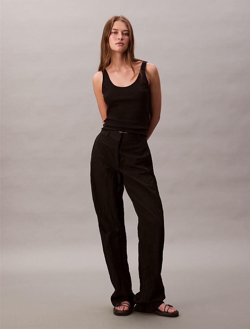 Liquid Cotton Scoop Tank Top Product Image