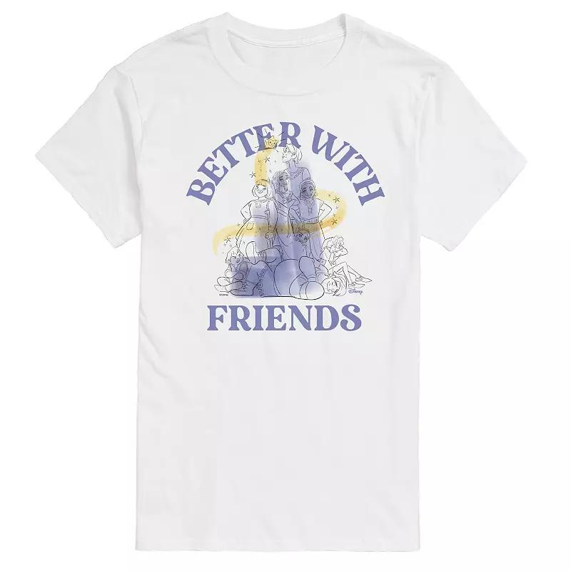 Disney's Wish Big & Tall better With Friends Graphic Tee, Men's,  Product Image