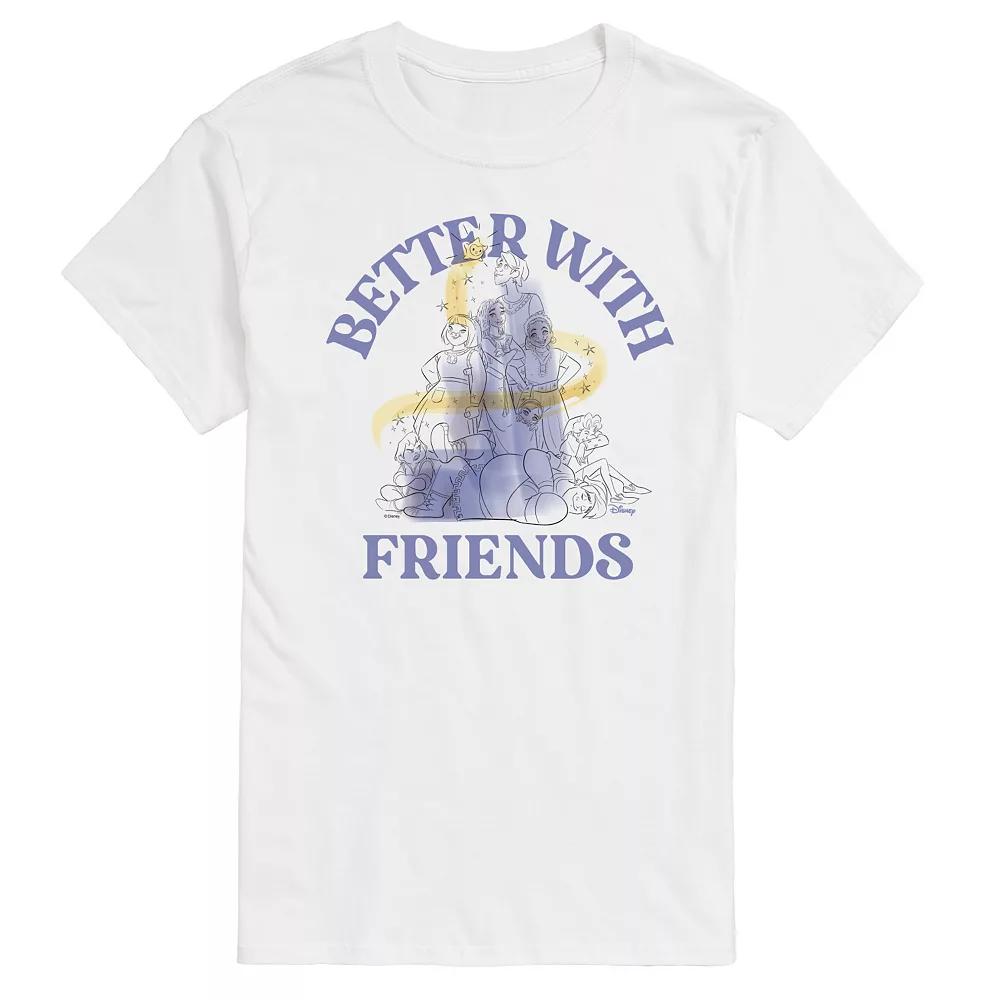 Disney's Wish Big & Tall better With Friends Graphic Tee, Men's,  Product Image