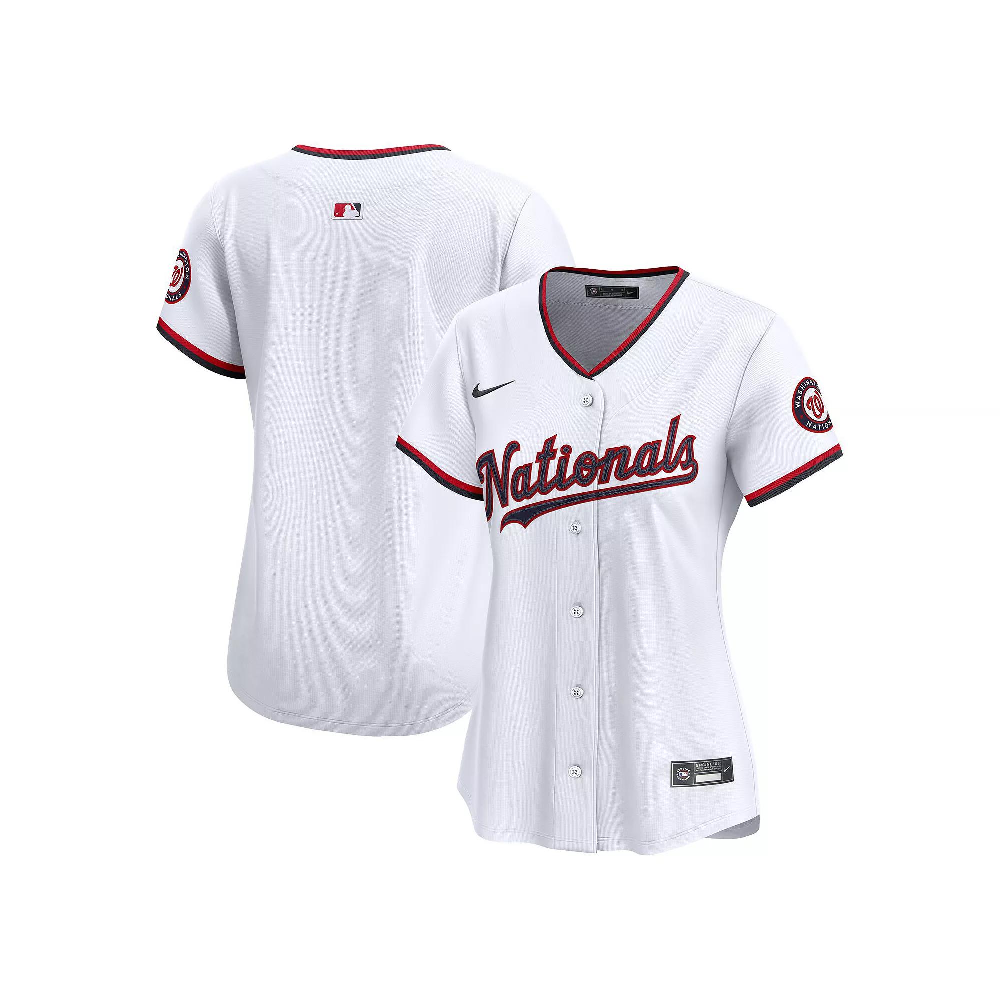 Women's Nike  White Washington Nationals Home Limited Jersey, Size: 2XL Product Image
