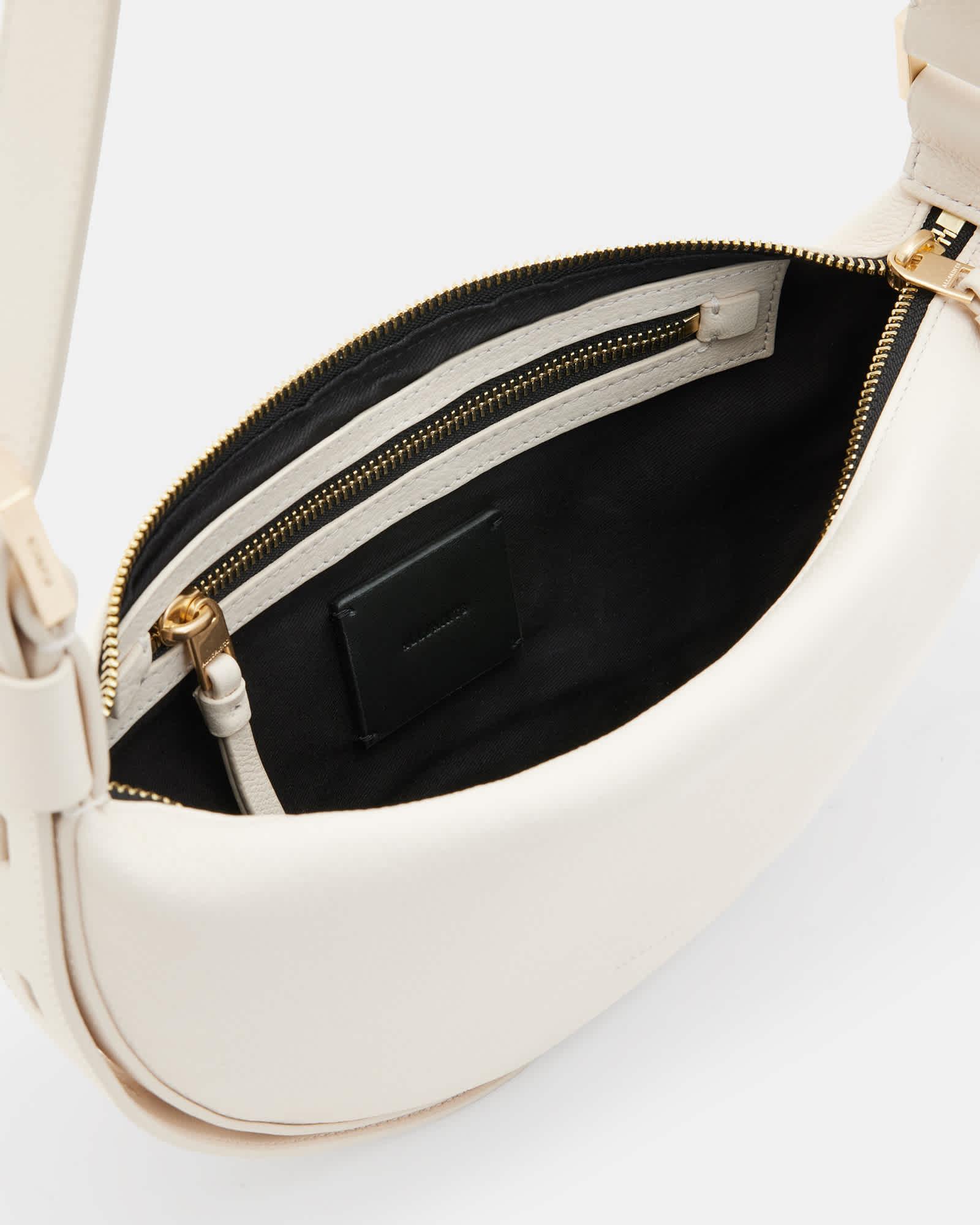 Half Moon Leather Crossbody Bag Product Image