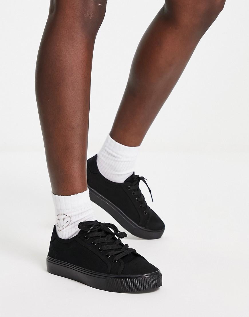 ASOS DESIGN Dotty slip on sneakers Product Image