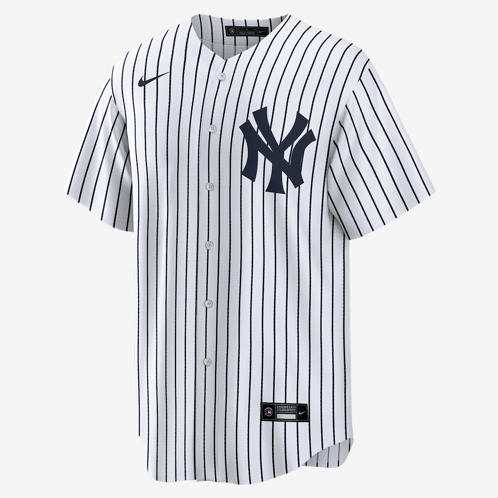 Men's Nike Giancarlo Stanton White New York Yankees Home Replica Player Jersey,  Product Image