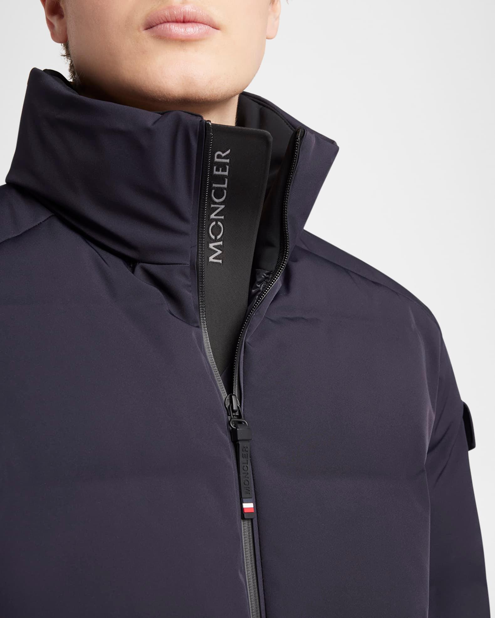 Men's Stretch Nylon Montgetech Puffer Jacket Product Image