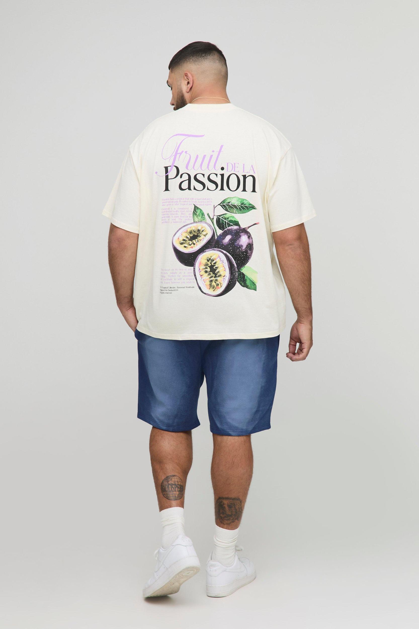 Plus Spray Wash Loose Short | boohooMAN USA Product Image