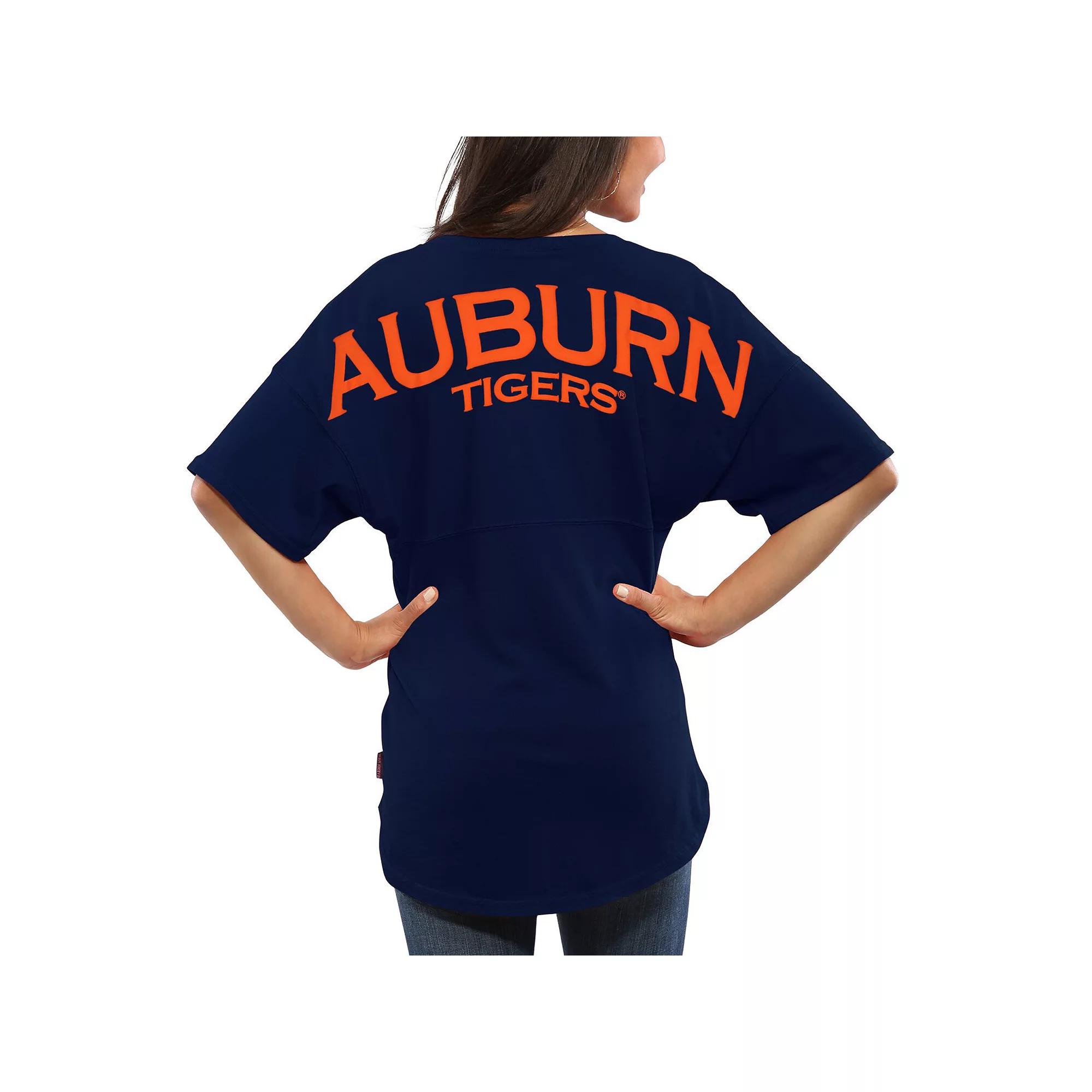 Women's Navy Auburn Tigers Spirit Jersey Over Product Image