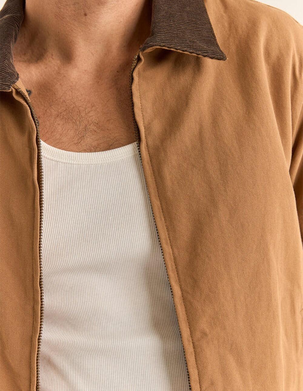 RHYTHM James Mens Jacket - TOBACCO Product Image