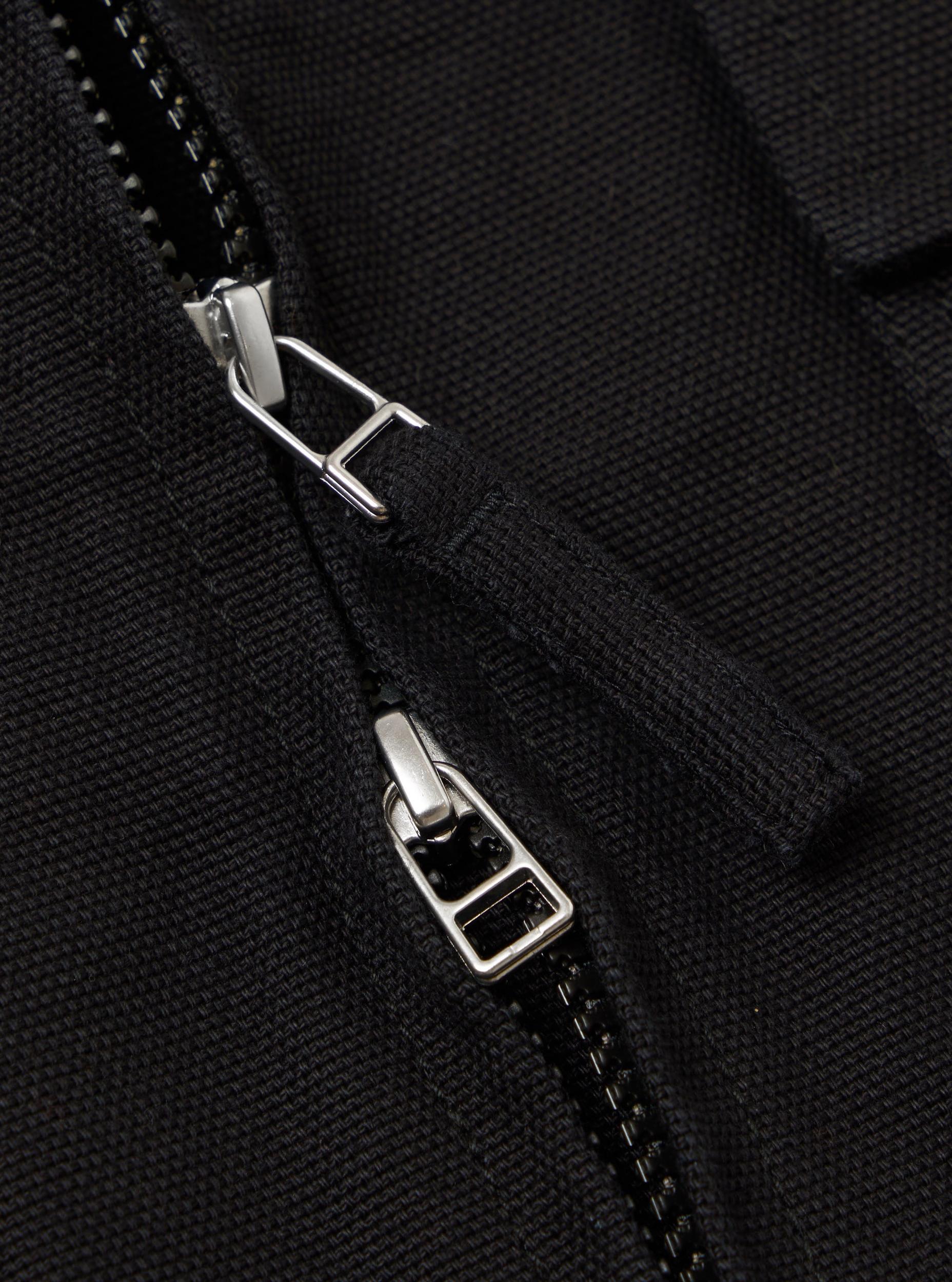 Black Organic Canvas S130 Jacket Product Image