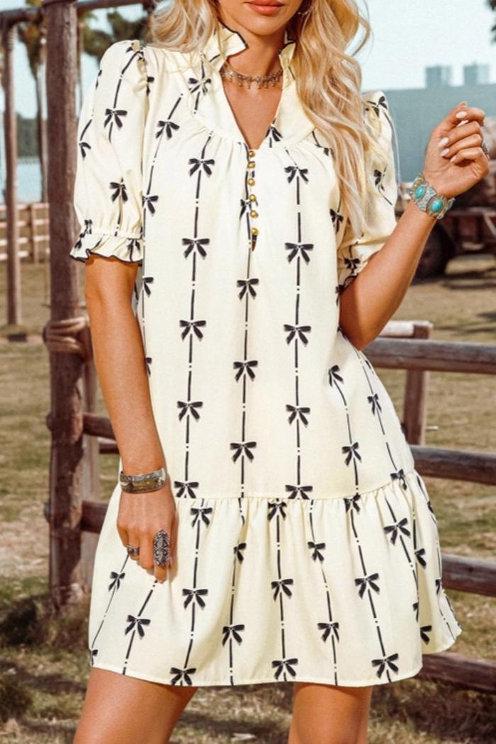 Cute Bowknot Dress Product Image