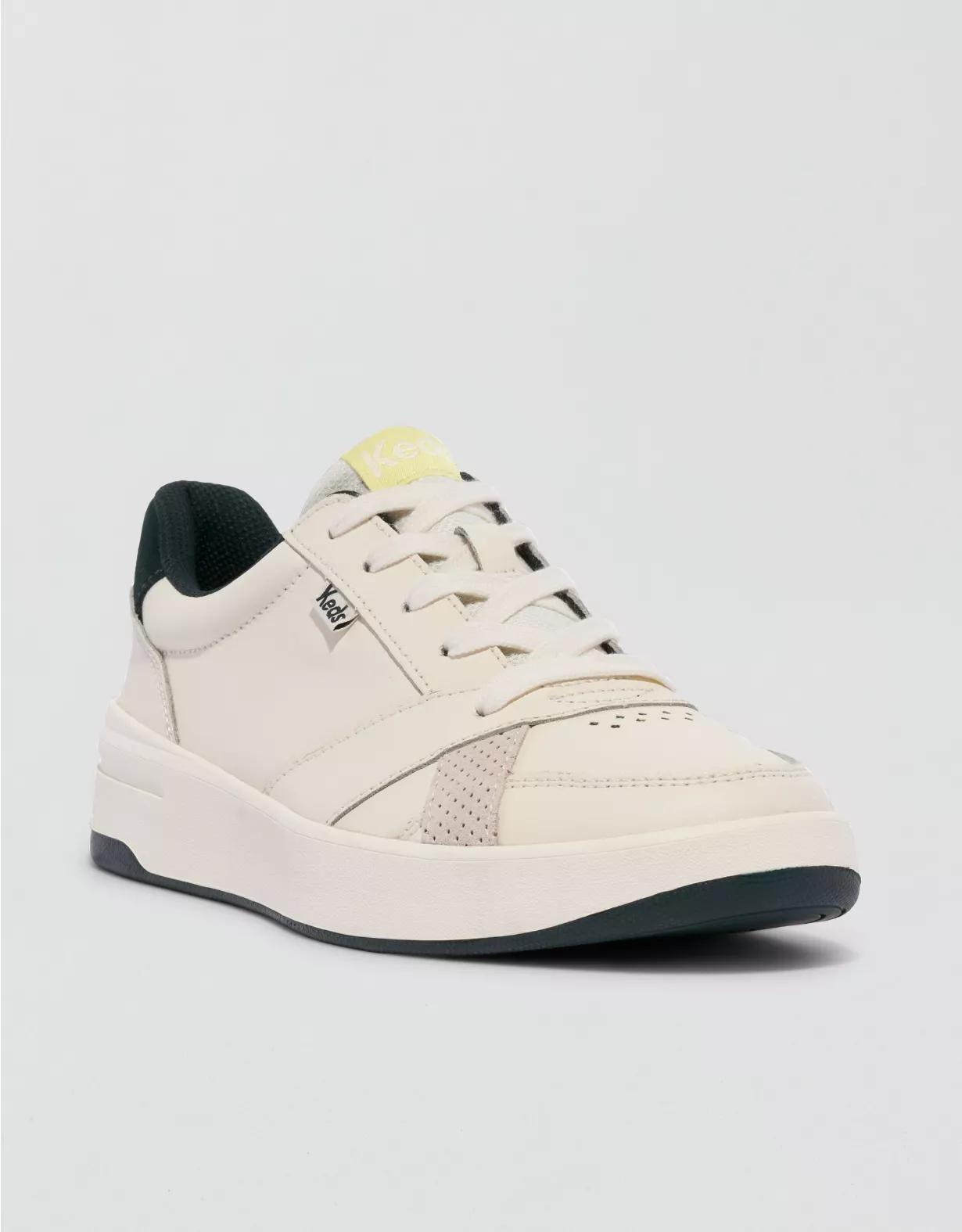 Keds The Court Leather Lace-Up Sneaker Product Image