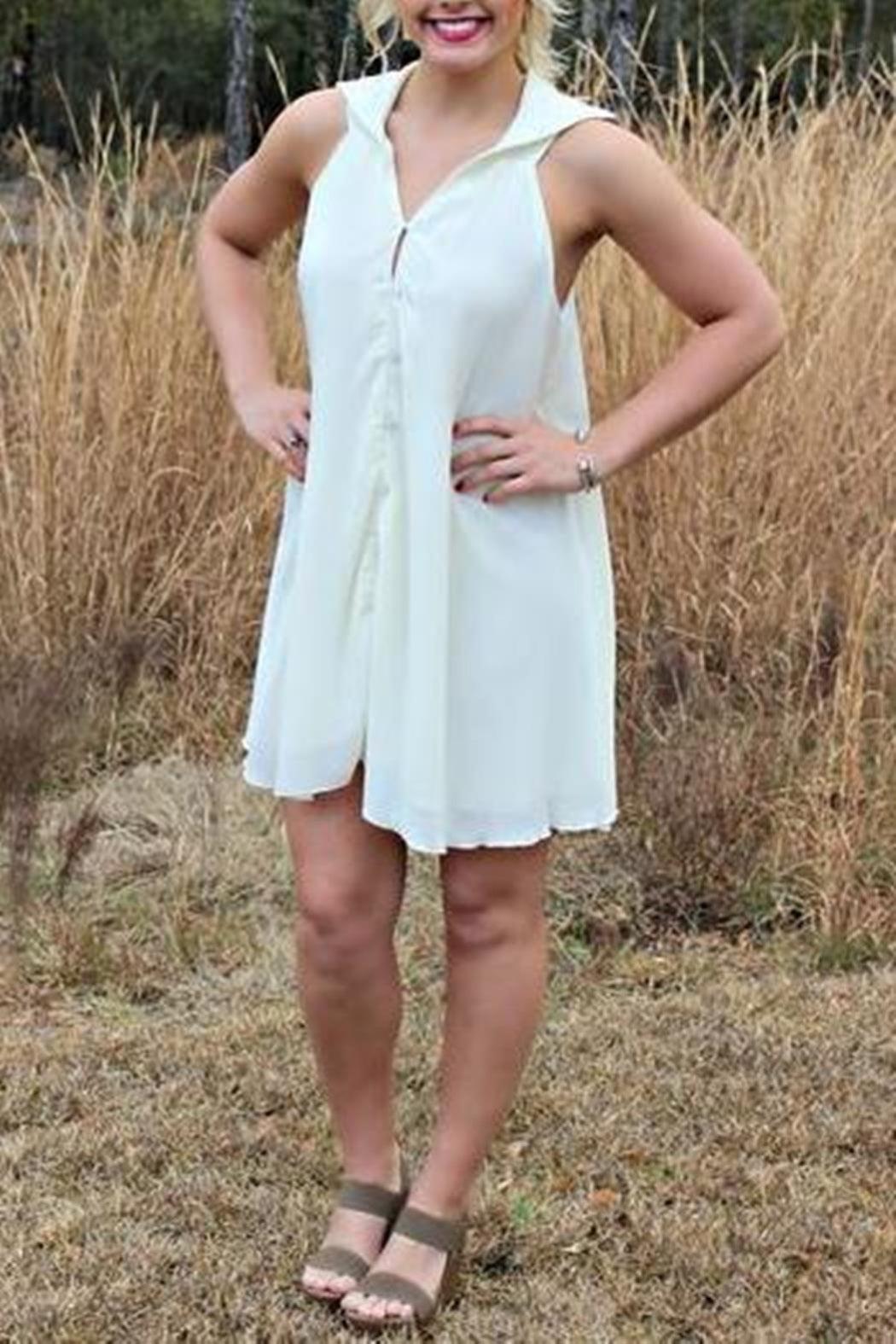 Cream Foretold Dress Product Image