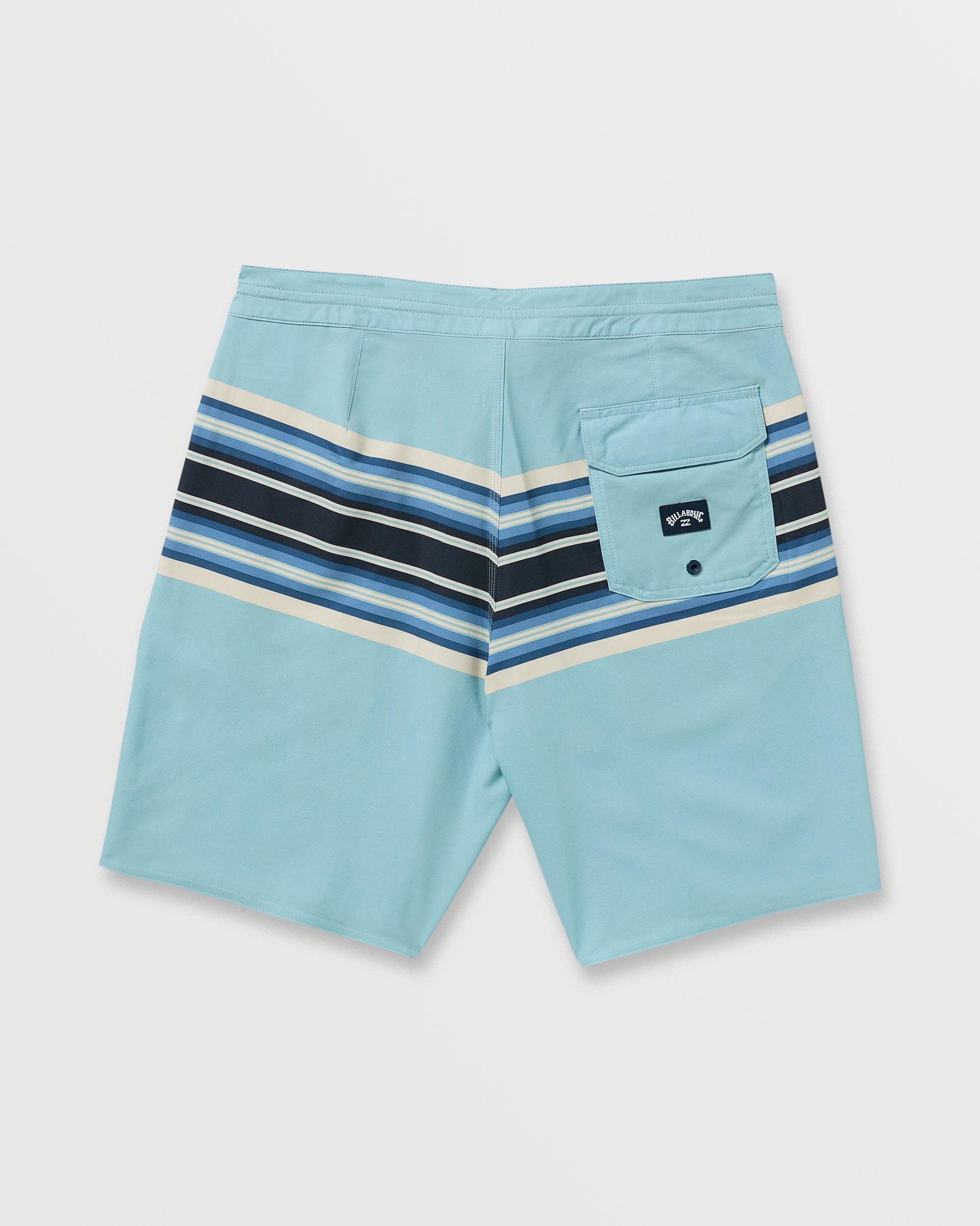 Spinner Lo Tide Boardshorts - Washed Blue Male Product Image