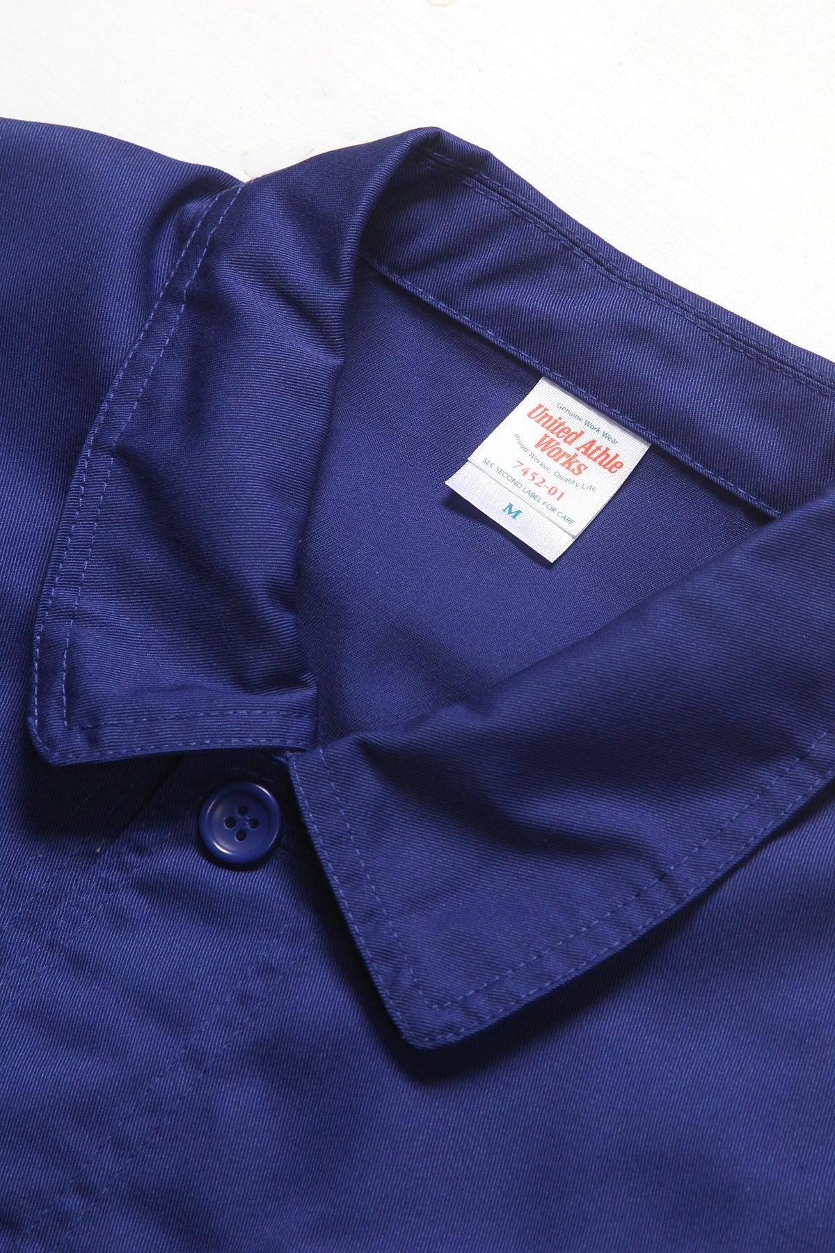 United Athle Works - 7452 Coverall Jacket - Work Blue Product Image