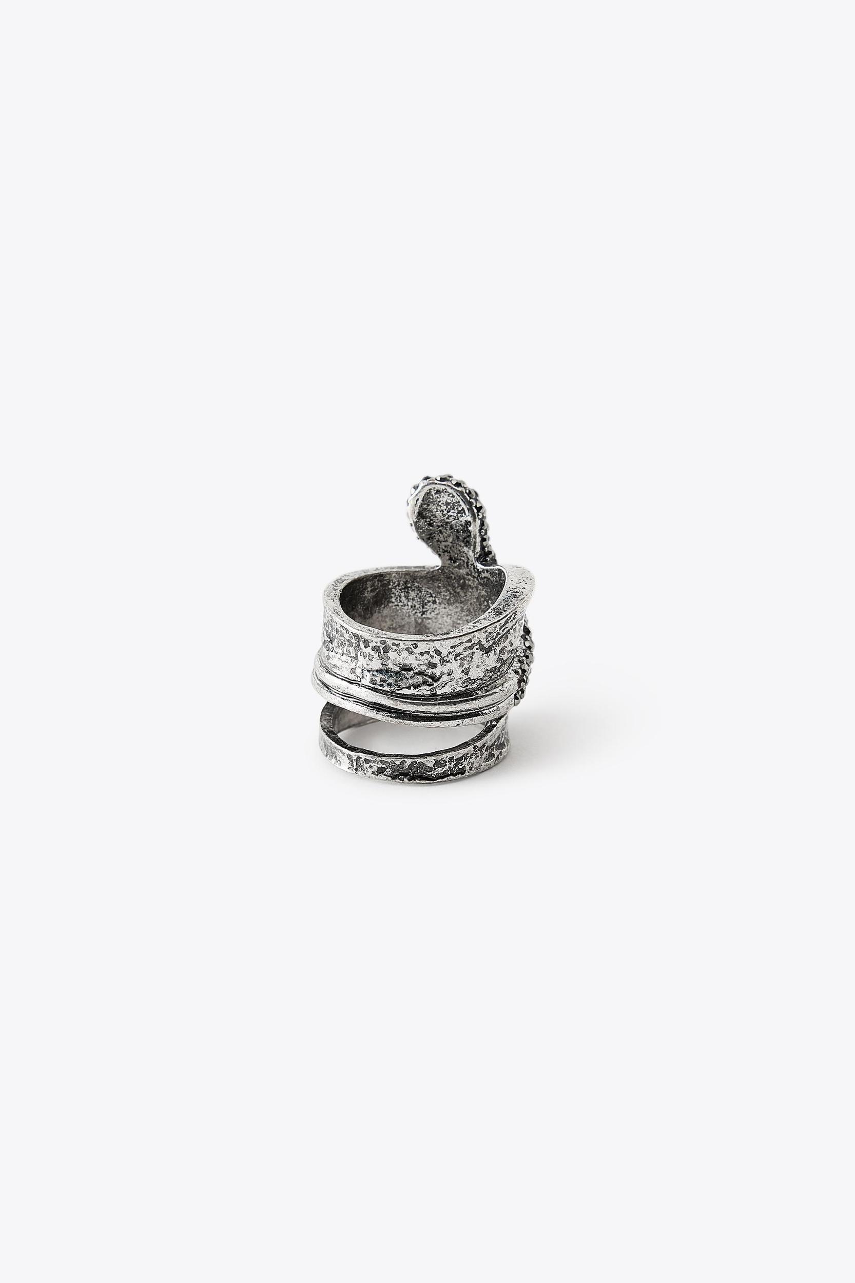 SPARKLING SNAKE RING Product Image