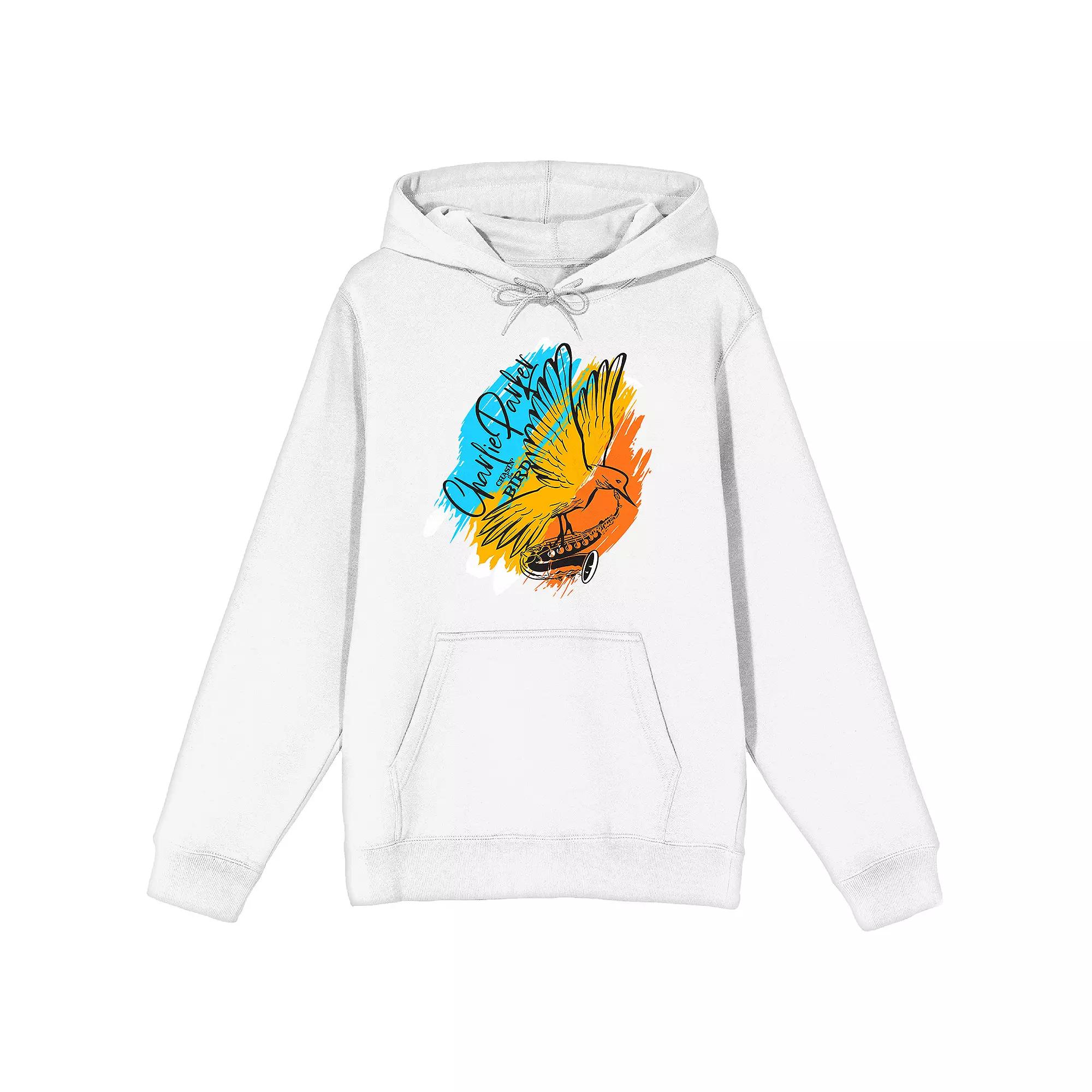 Men's Charlie Parker Bird with Sax Hoodie,  Product Image
