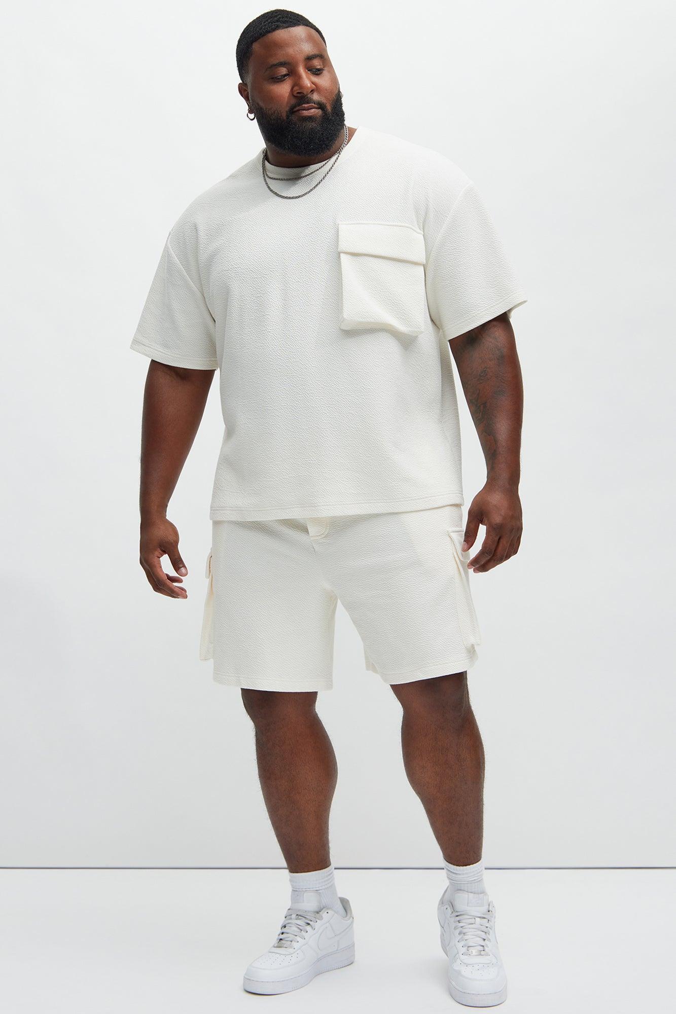 Lewis Relaxed Shorts - Cream Product Image