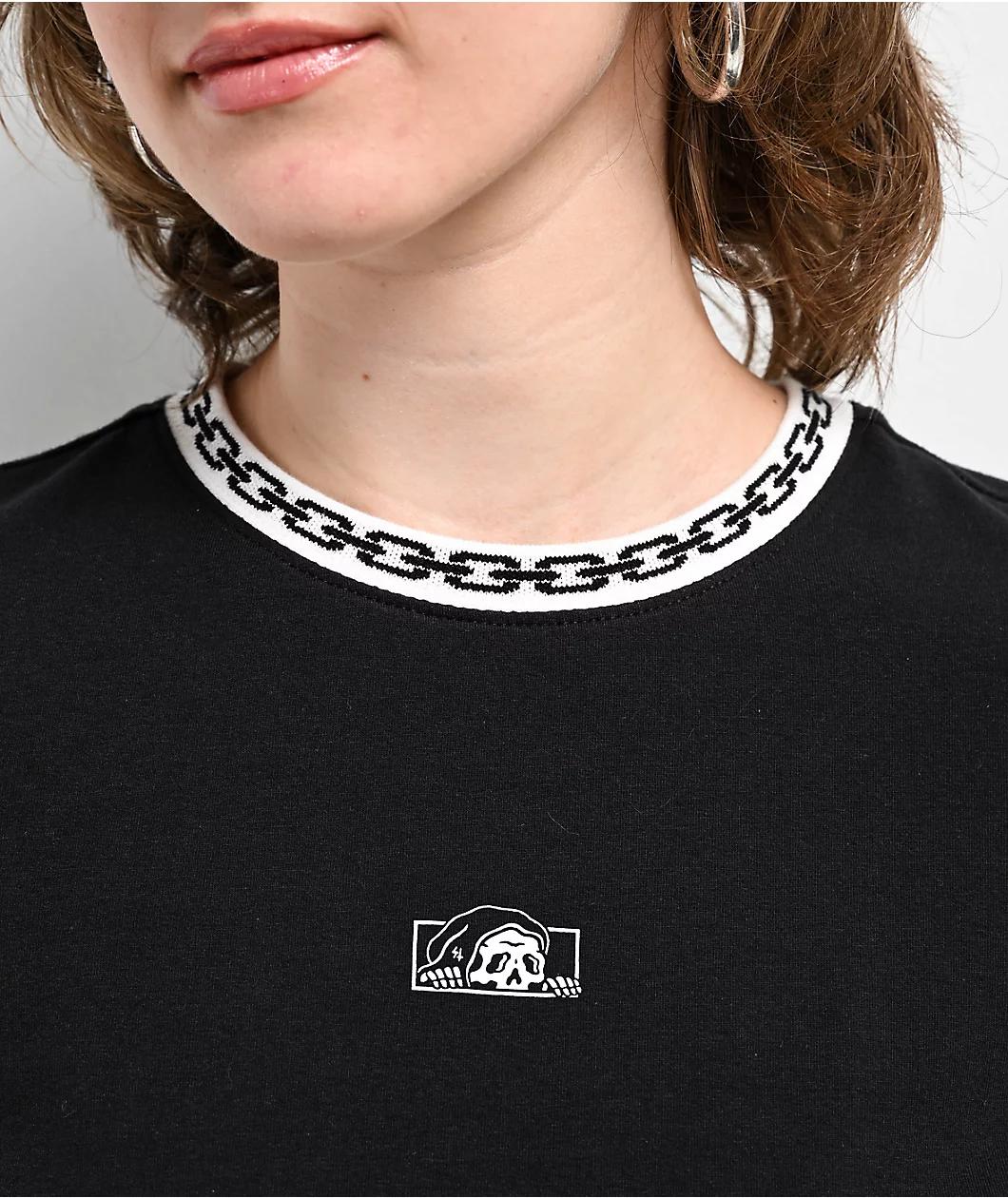 Lurking Class by Sketchy Tank Chains Black Skimmer T-Shirt Product Image