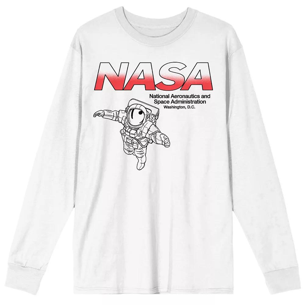 Men's NASA Red and White Logo Tee,  Product Image