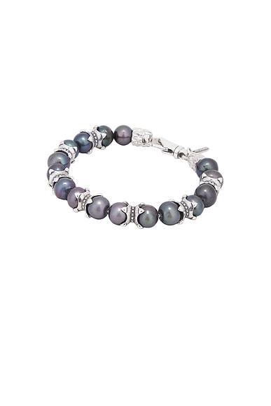 Black Pearl Bracelet With Claws Product Image