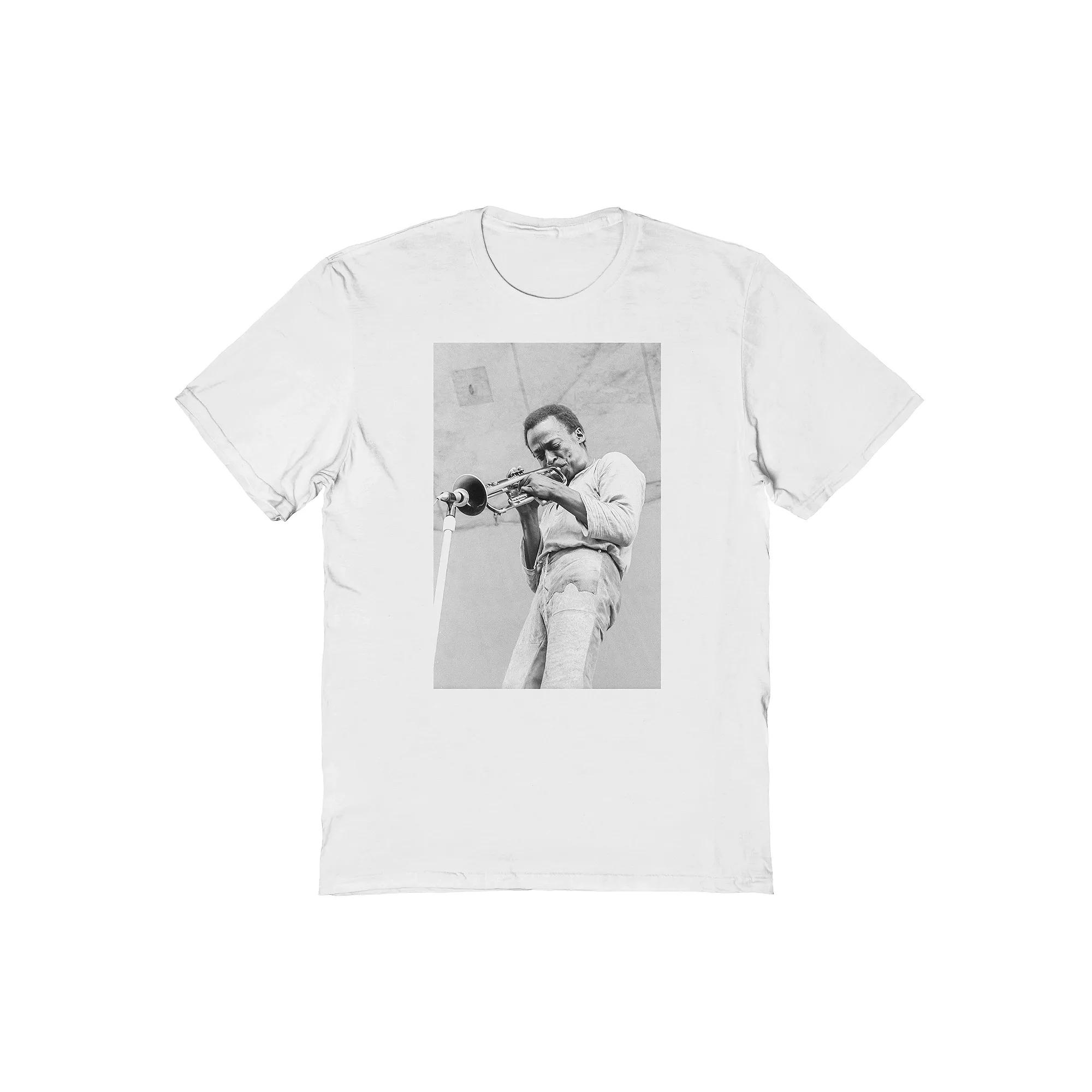Men's Black & White Photo Graphic Tee, Size: XXL Product Image