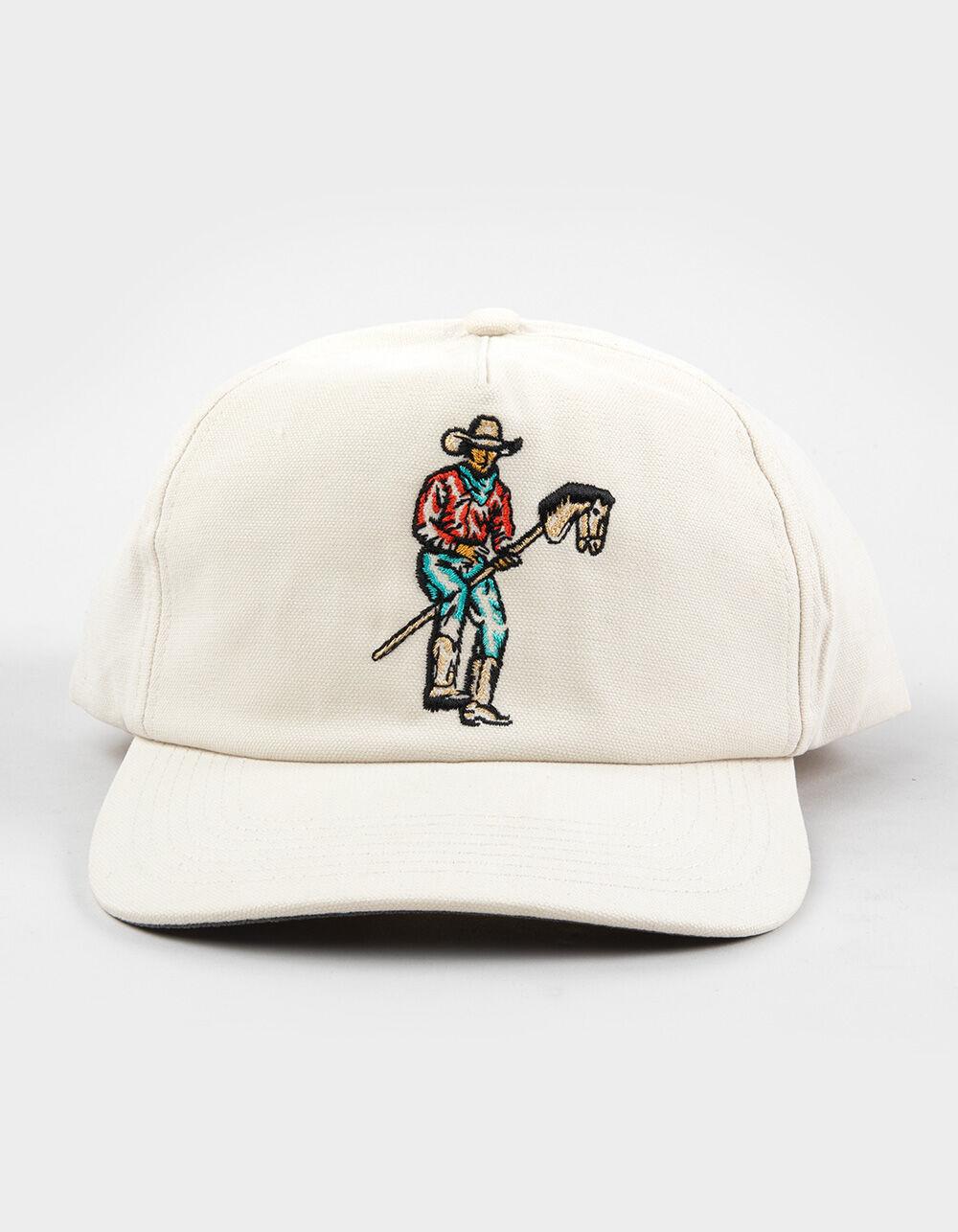 SENDERO PROVISIONS CO. Stick Horse Snapback Hat - CREAM Product Image