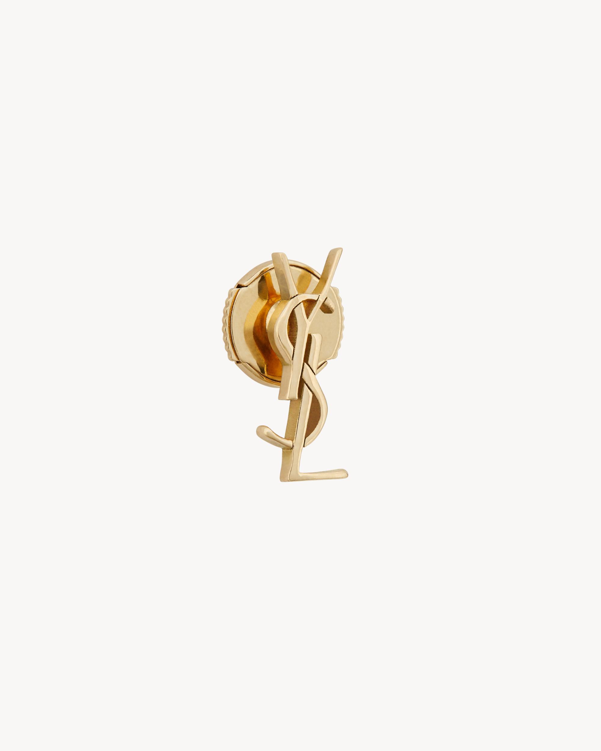 CASSANDRE stud earring in 18K yellow gold Product Image