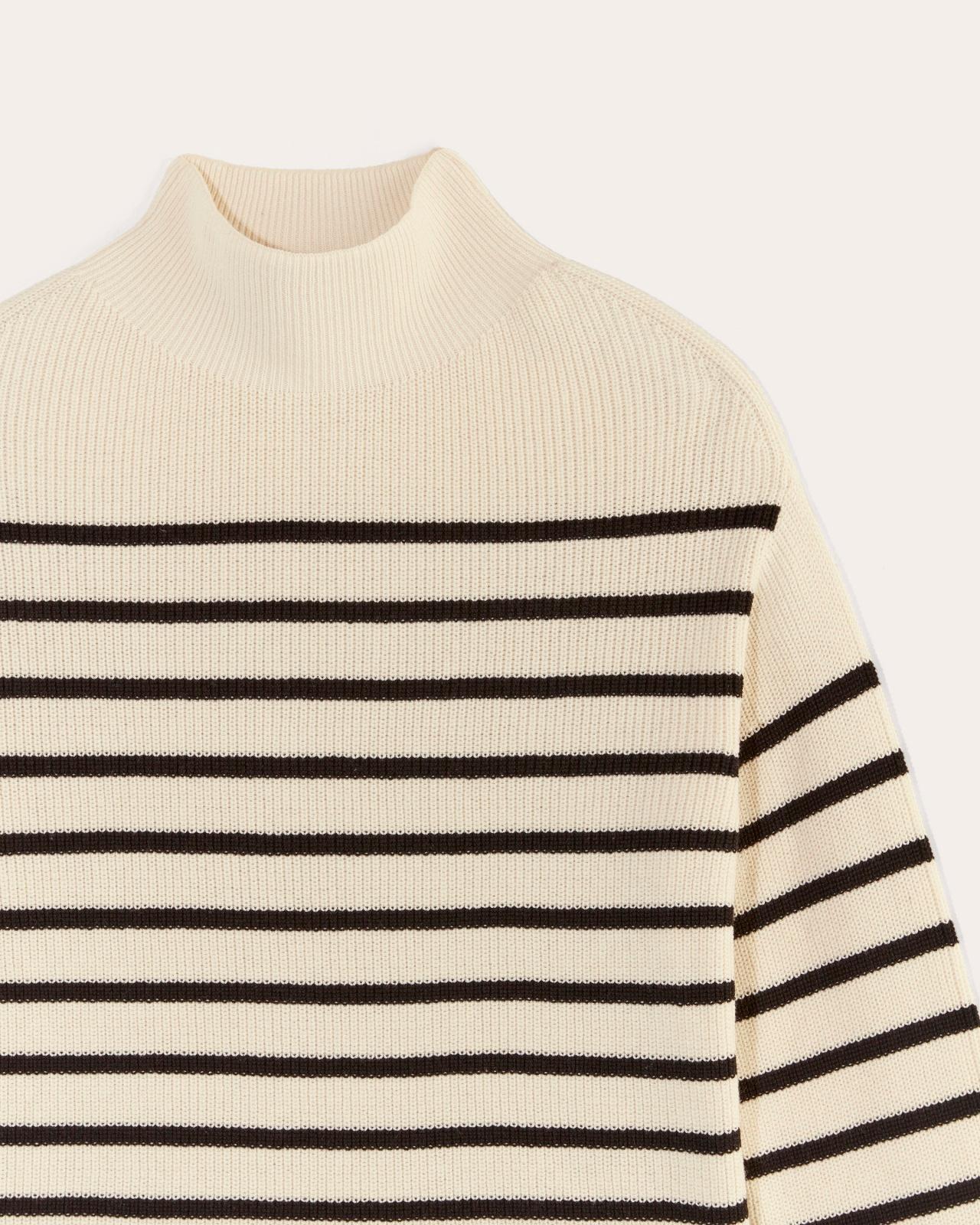 Womens Slouchy Funnel Neck in Everyday Cotton Sweater by Everlane Product Image