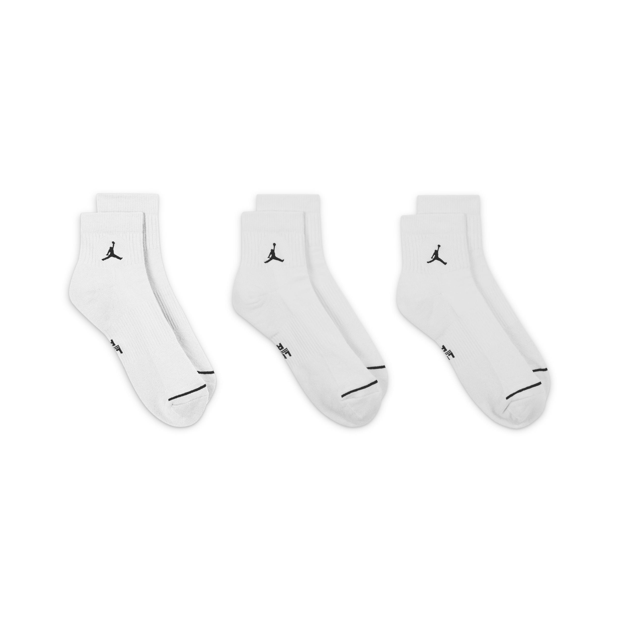 Jordan Everyday Ankle Socks (3 Pairs) | DX9655-100 Product Image