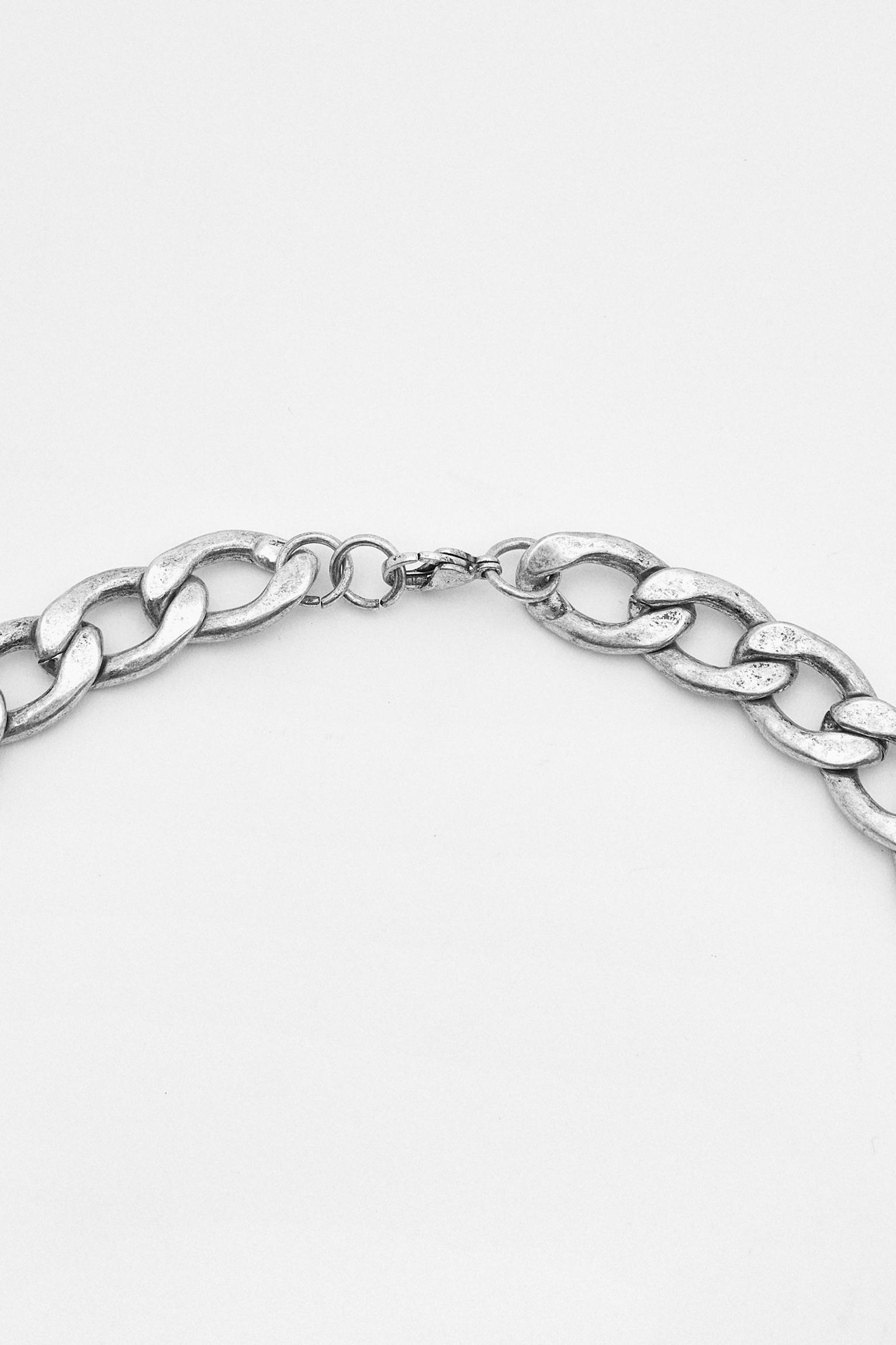 Steel chain necklace Product Image