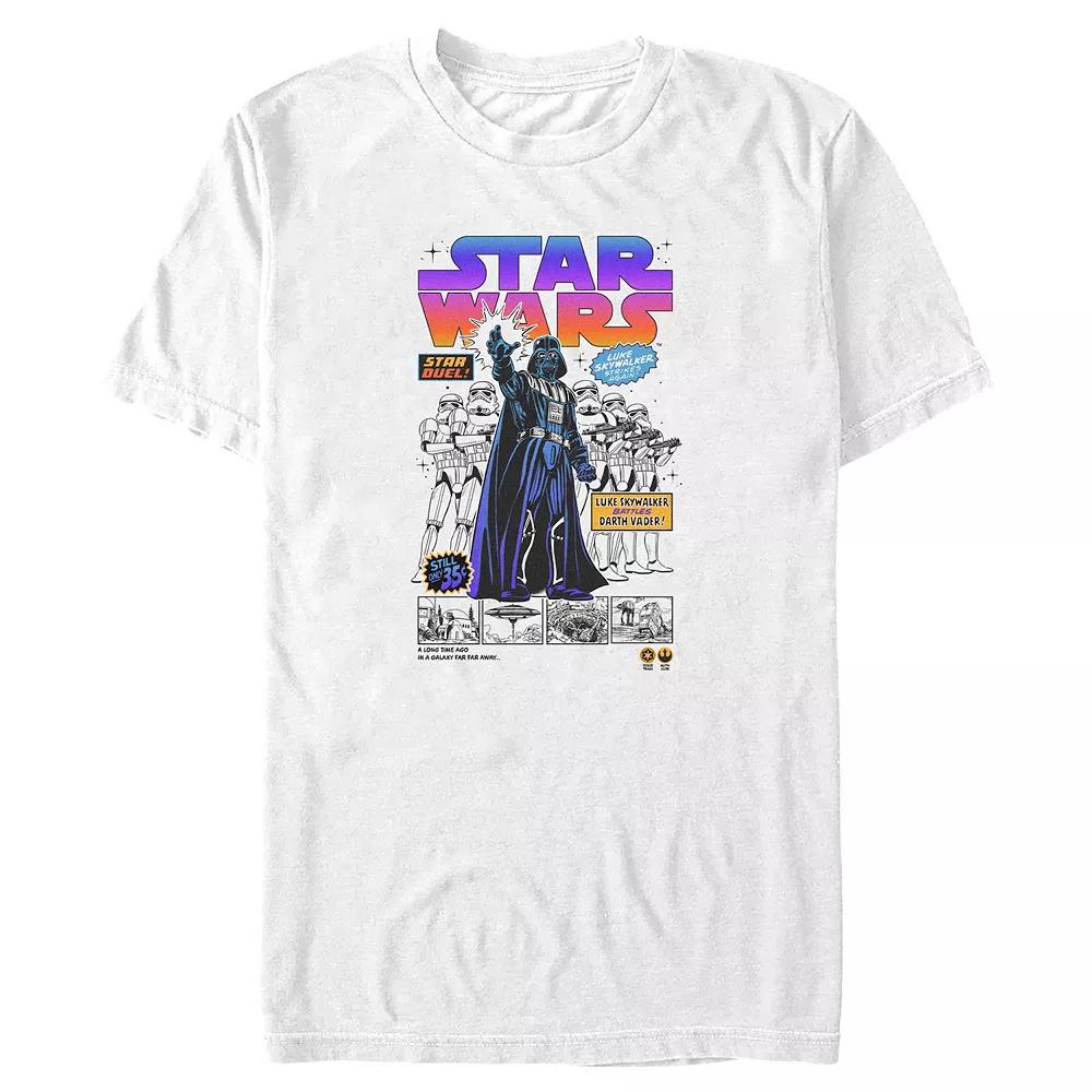 Big & Tall Star Wars Dark Side Comic Cover Graphic Tee, Men's,  Product Image