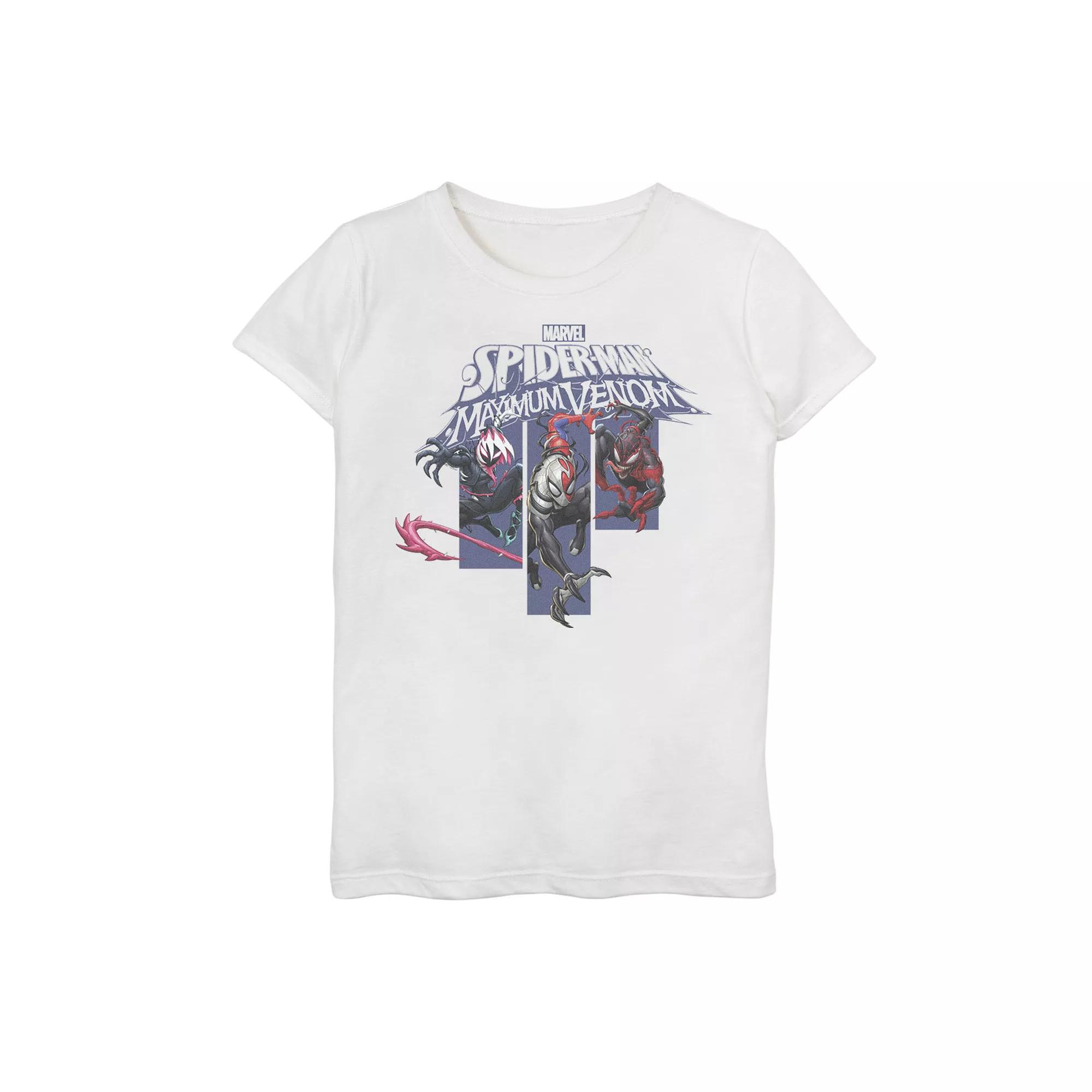 Girls 7-16 Marvel Spider-Man Maximum Venom Panels Graphic Tee, Girl's,  Product Image