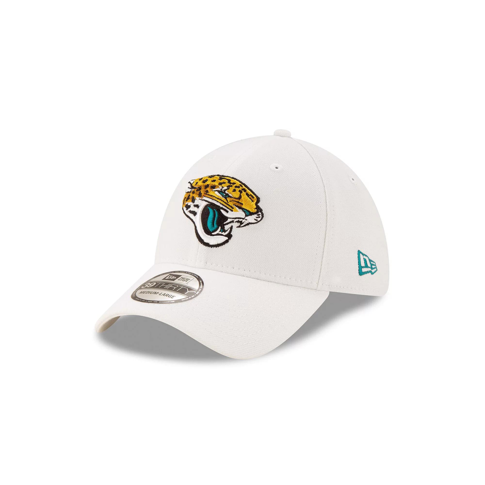 Men's New Era White Jacksonville Jaguars Iced 39THIRTY Flex Hat,  Product Image