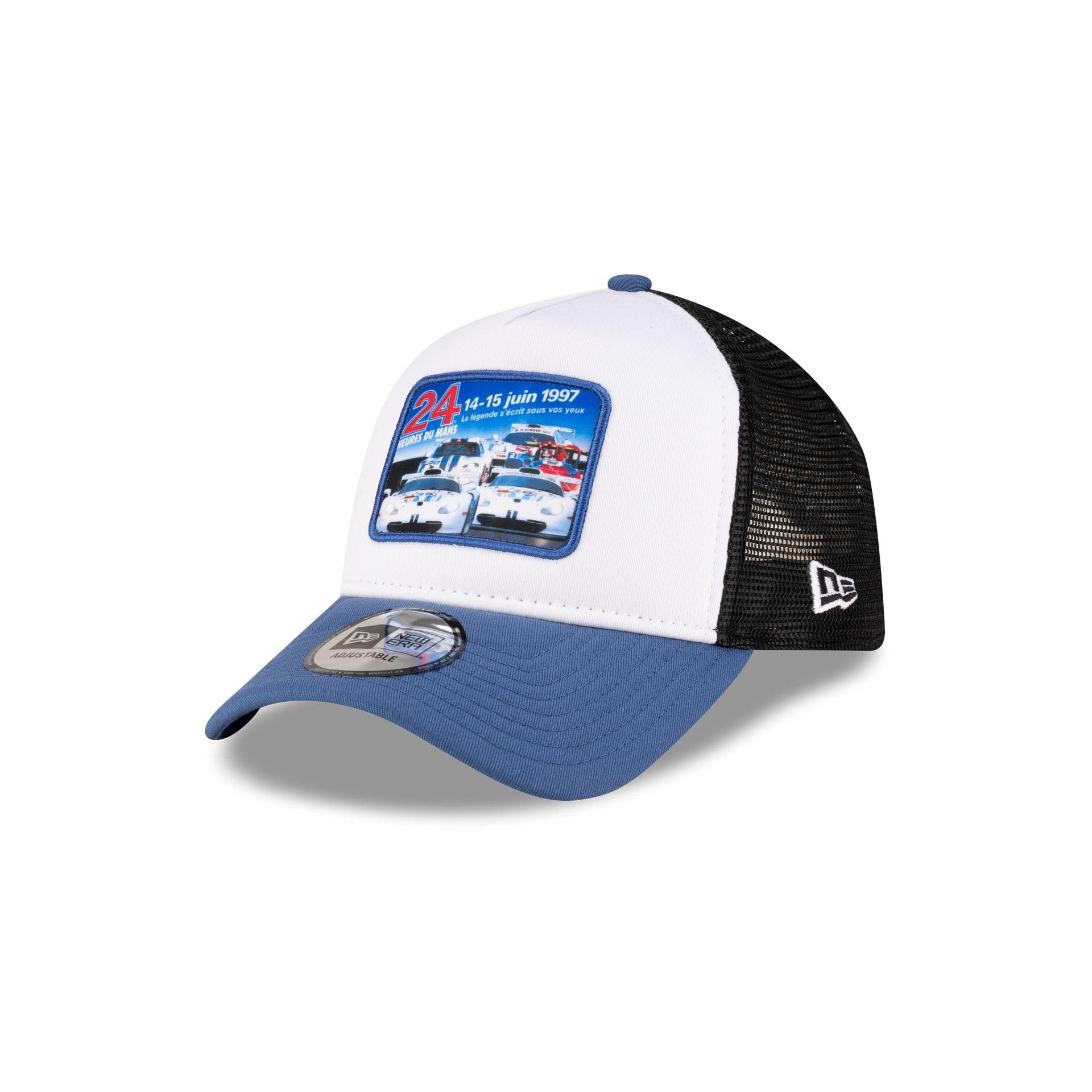24 Hours of Le Mans Patch Blue 9FORTY A-Frame Trucker Hat Male Product Image