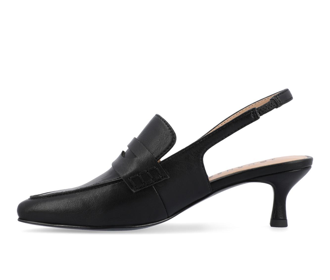 Women's Journee Collection Amory Slingback Loafer Pumps Product Image