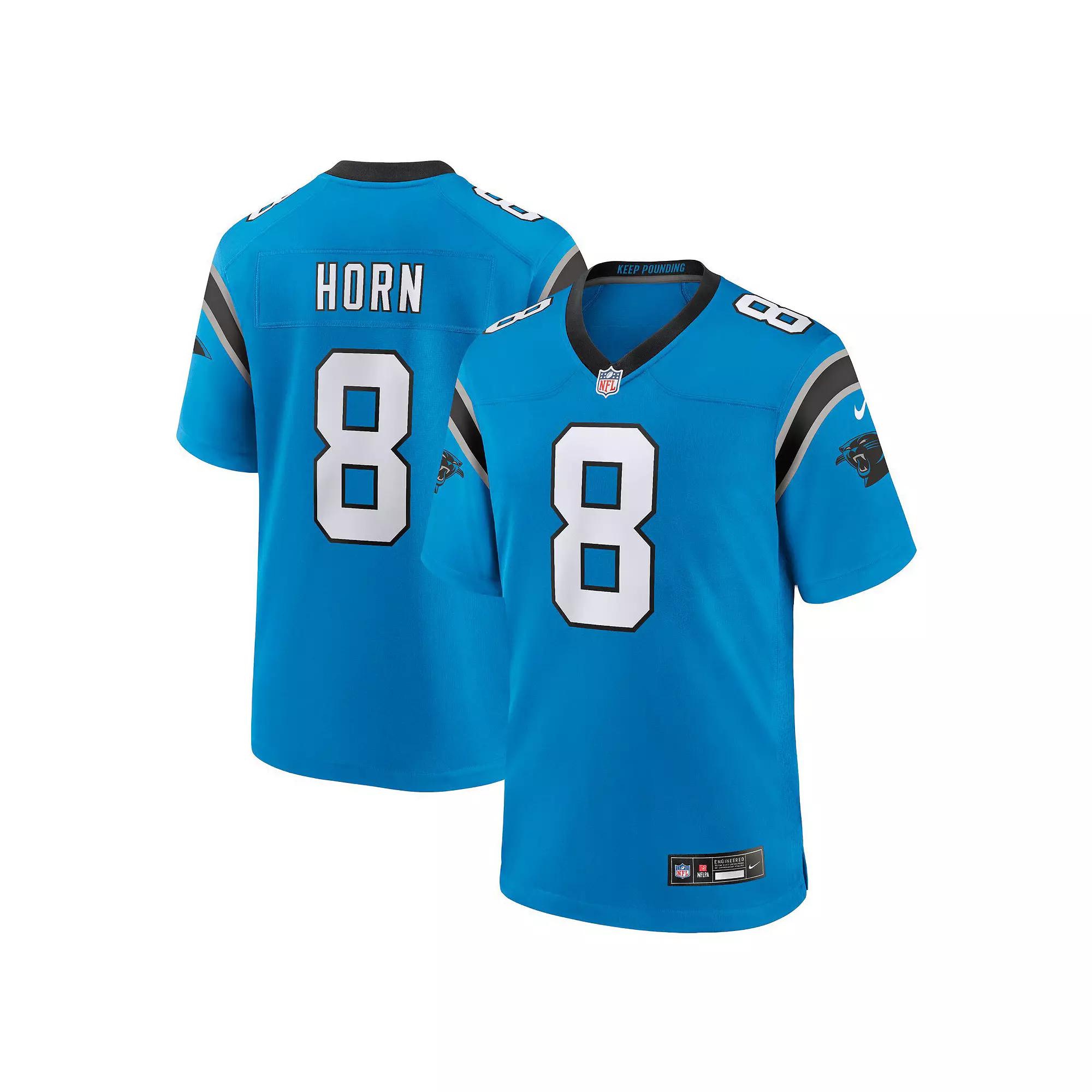 Men's Nike Jaycee Horn Blue Carolina Panthers Alternate Game Jersey,  Product Image