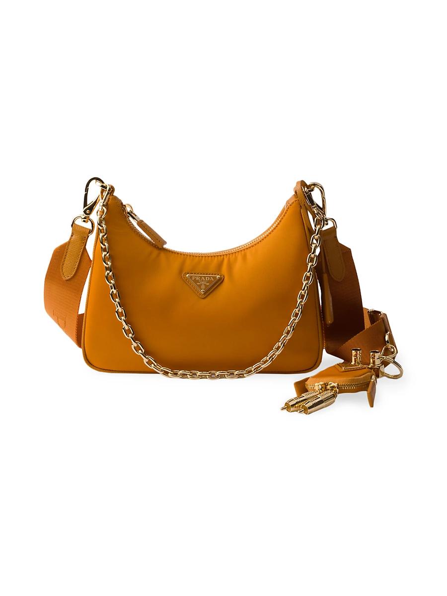 Womens Re-Edition 2005 Re-Nylon and Leather Shoulder Bag Product Image