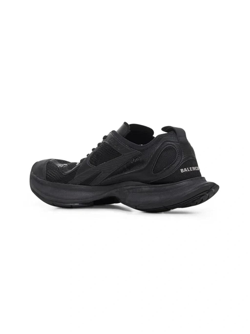 BALENCIAGA Black Mesh And Rubber Circuit Sneakers Product Image