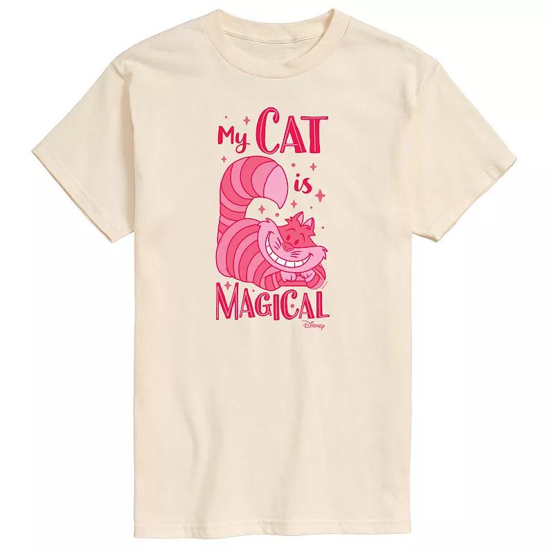 Disneys Alice in Wonderland Mens My Cat Is Magical Graphic Tee Product Image