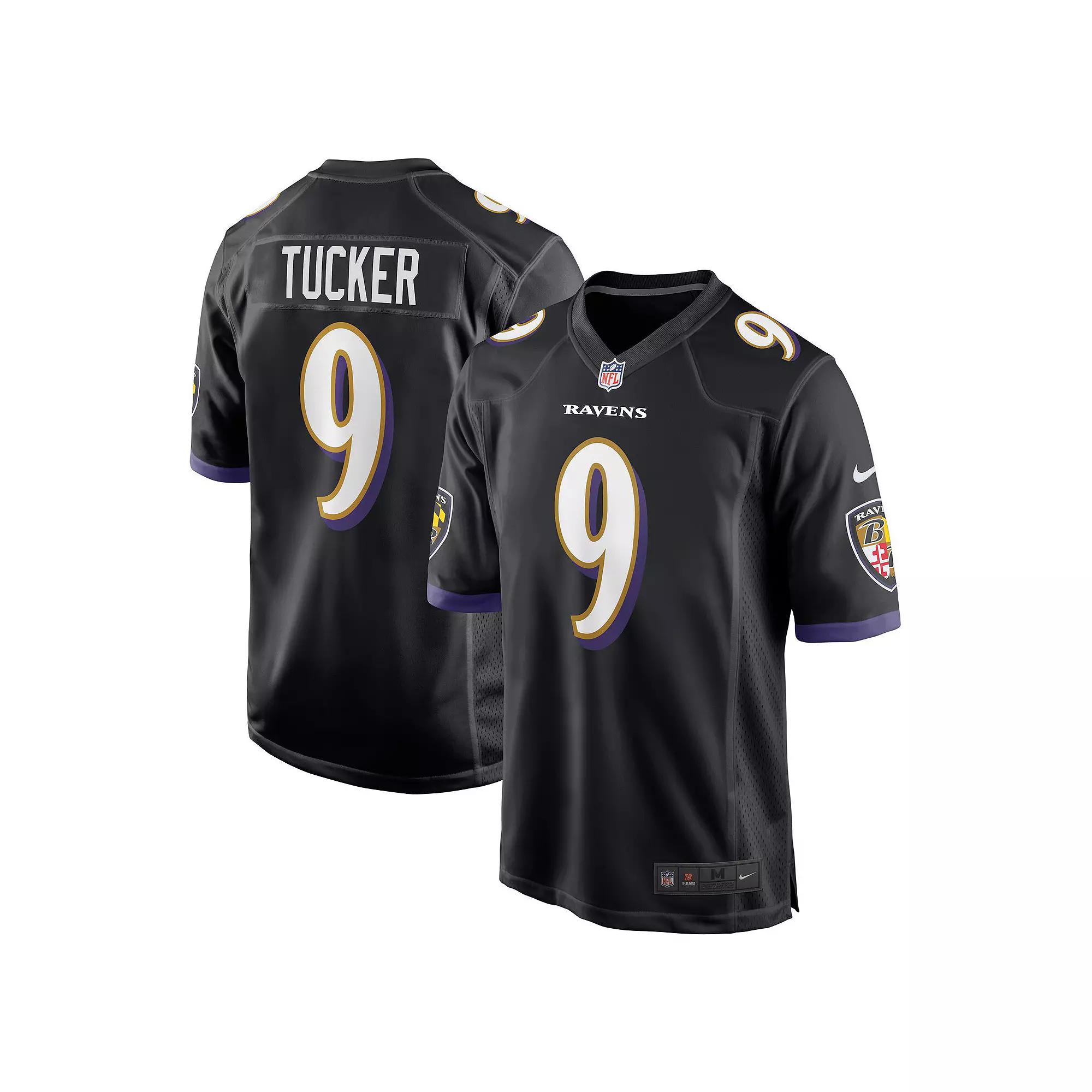 Mens Nike Justin Tucker Baltimore Ravens Player Game Jersey Product Image