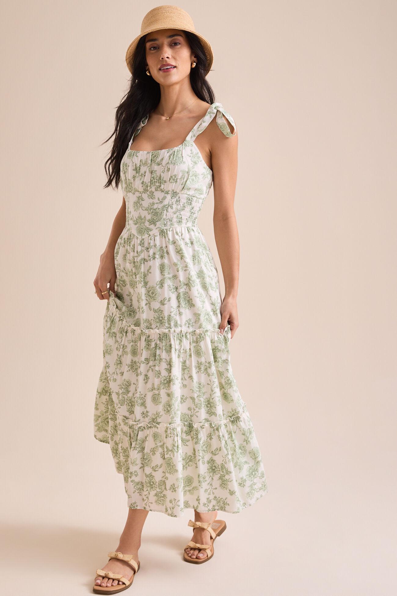 Susie Floral Maxi Dress Product Image