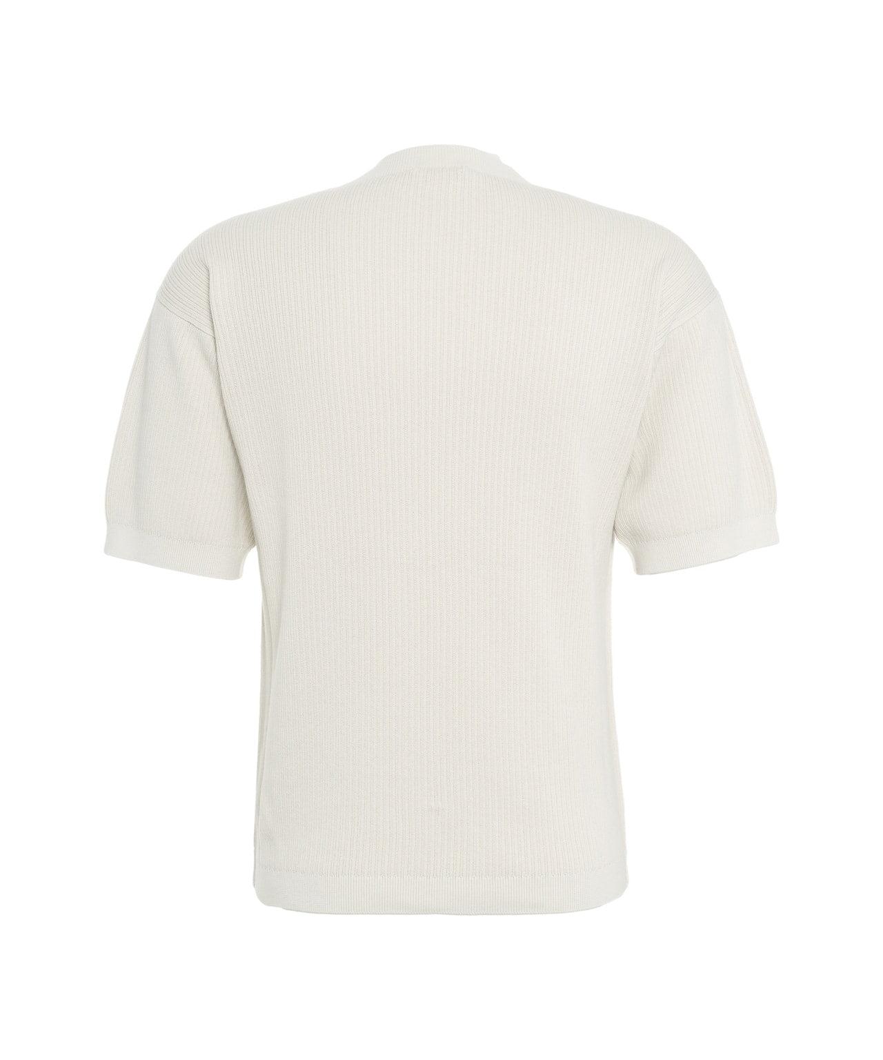 Ribbed knit t-shirt Product Image
